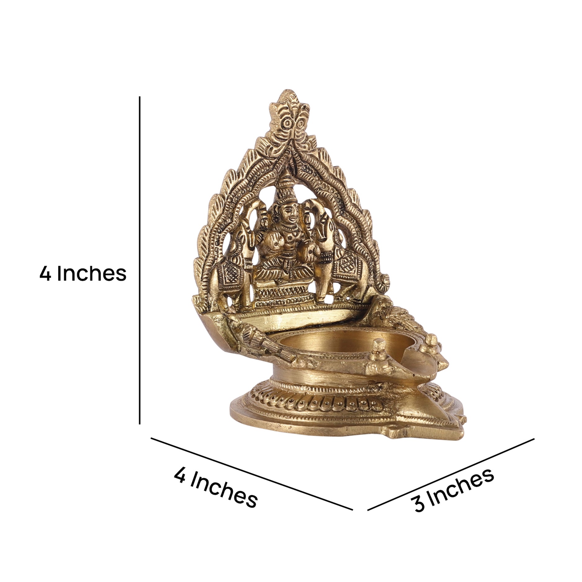 Laxmi Brass Oil Lamp