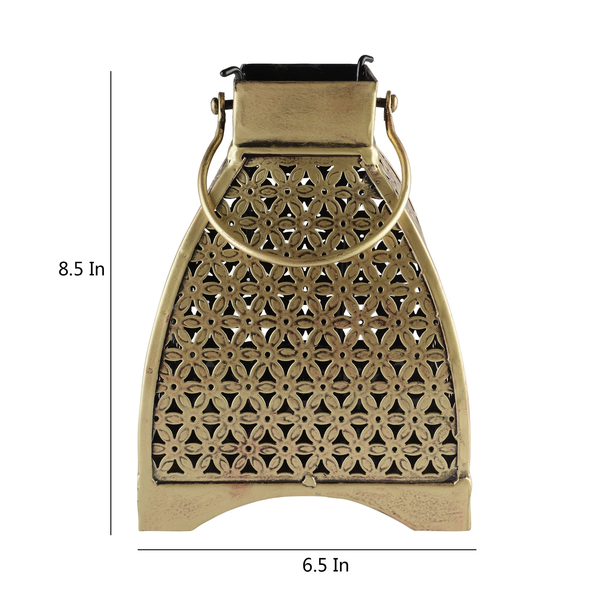 Meshed Rustic Candle Holder