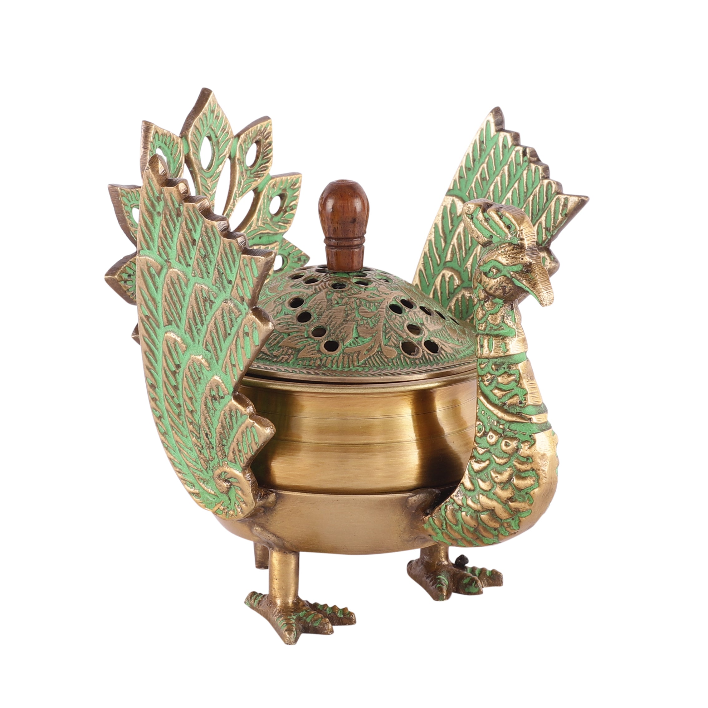 Peacock Bird Incense Holder