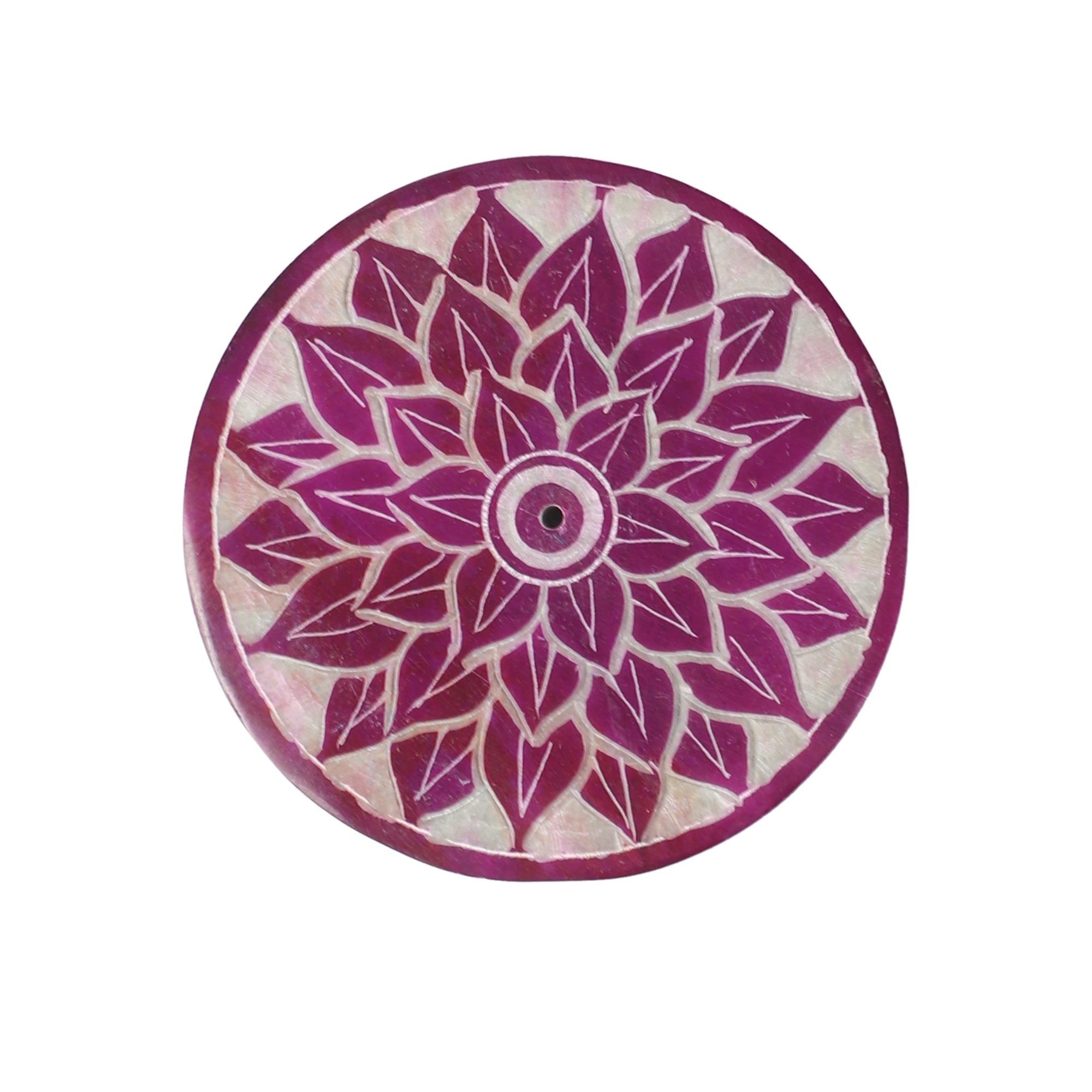 Seven Lucky Signs - Marble Incense Holder (Single)