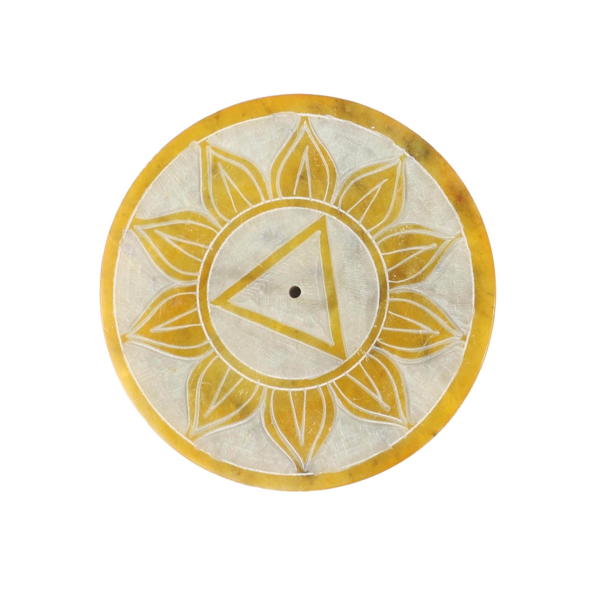 Seven Lucky Signs - Marble Incense Holder (Single)