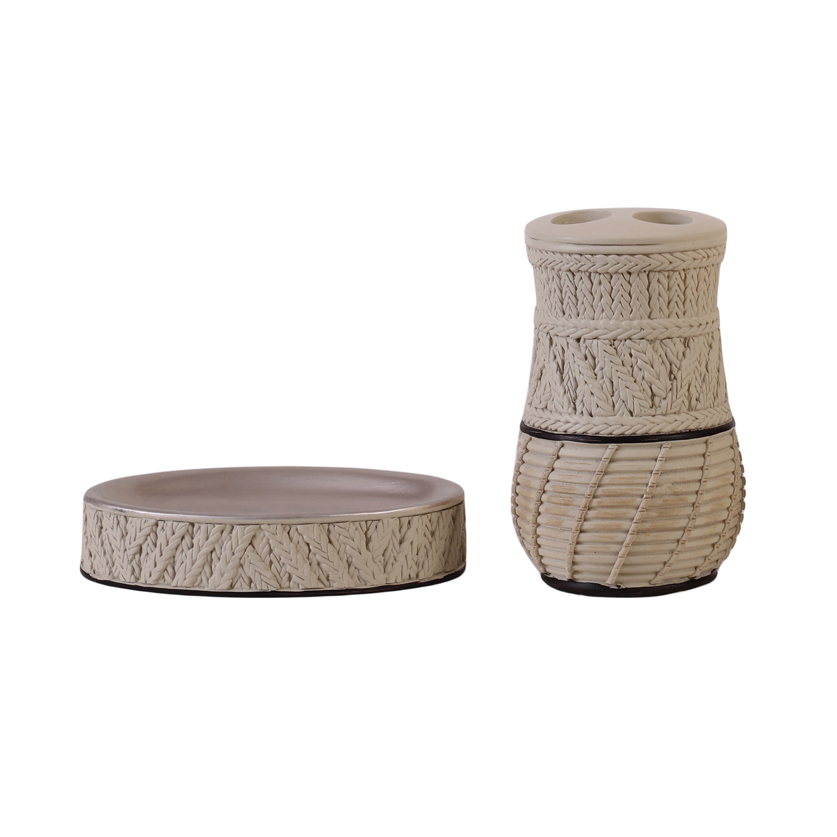 Braided Elegance 4 Piece Bath Set