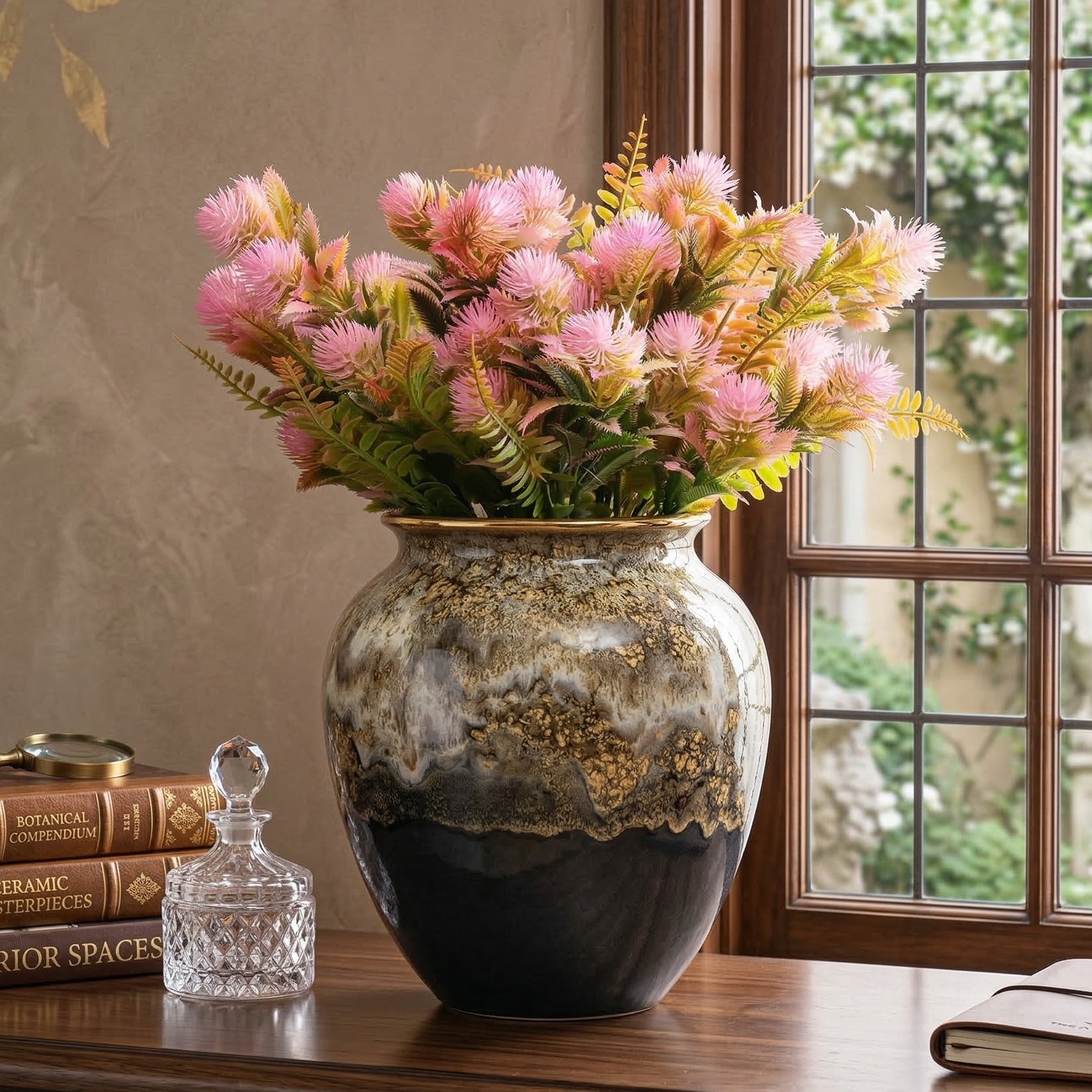 Blush Pink Fern Bunch (Single)