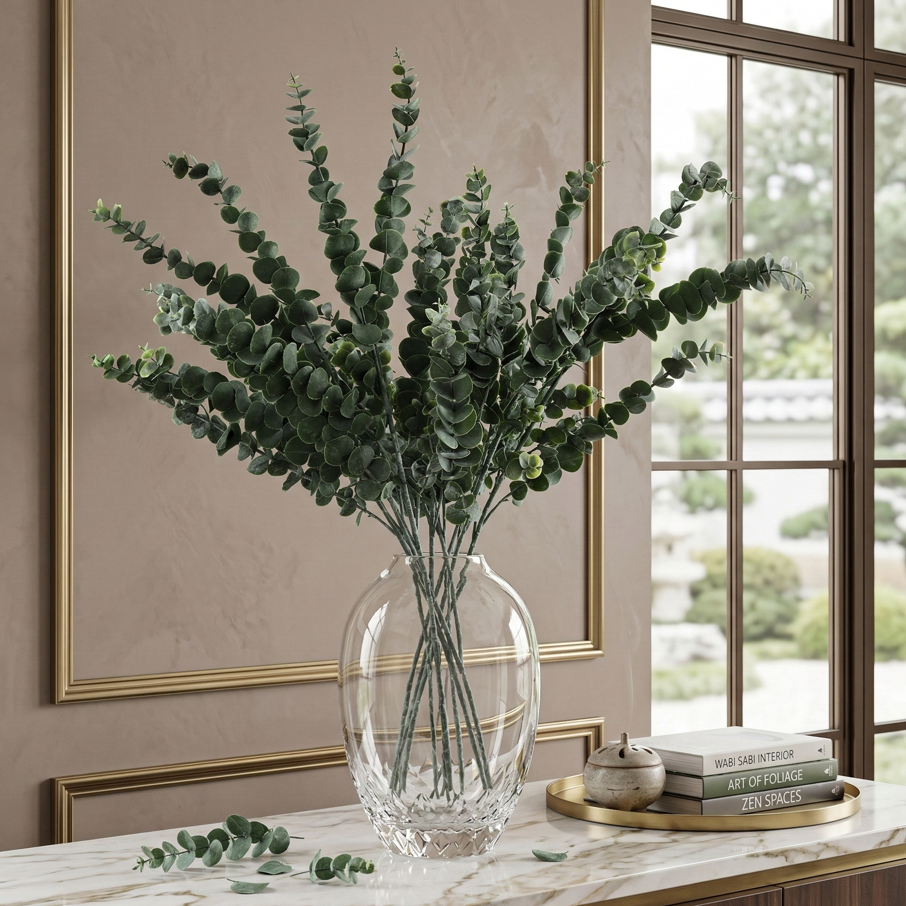 Faux Eucalyptus Stem (Single)