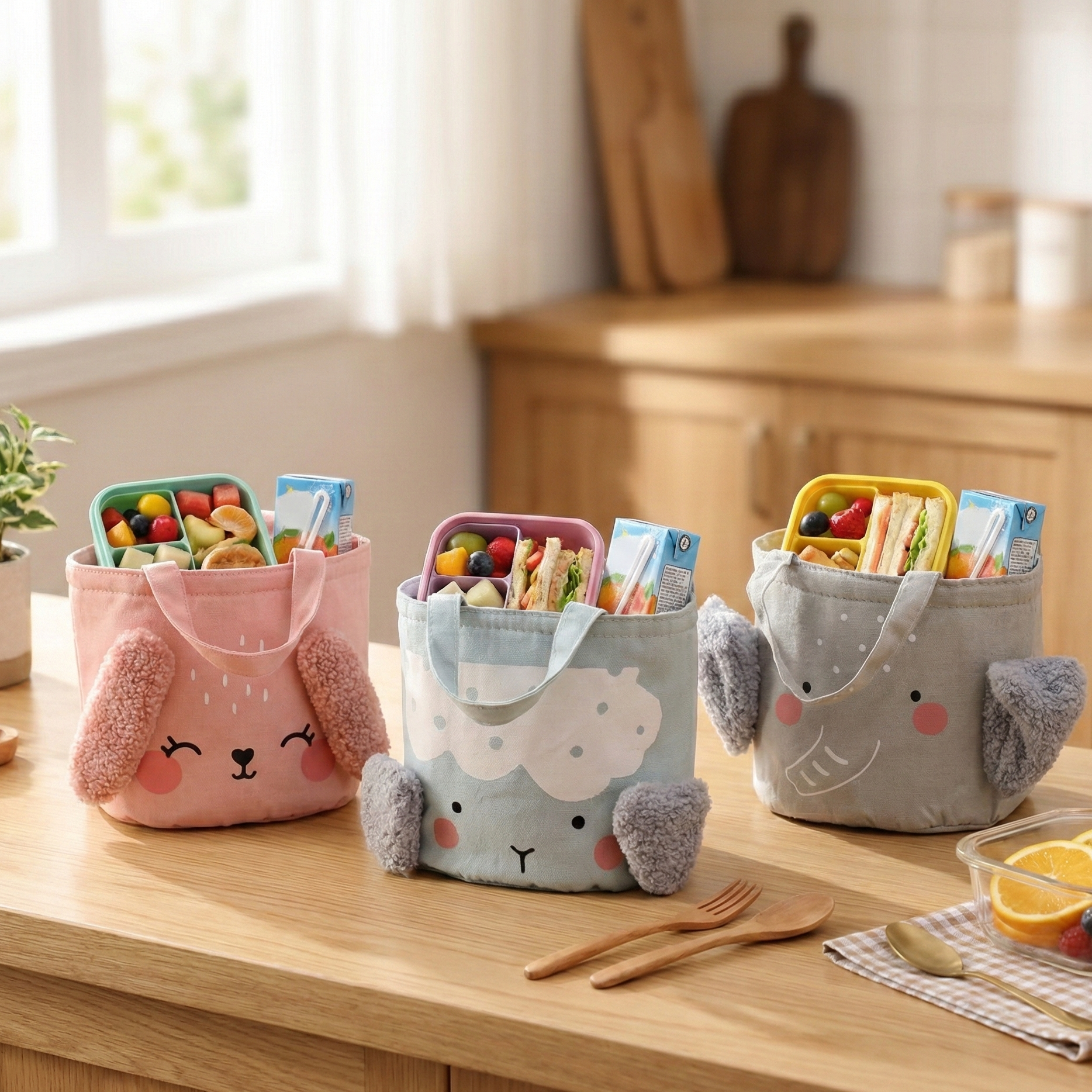 Cuddle Critters Insulated Lunch Bag (Single)
