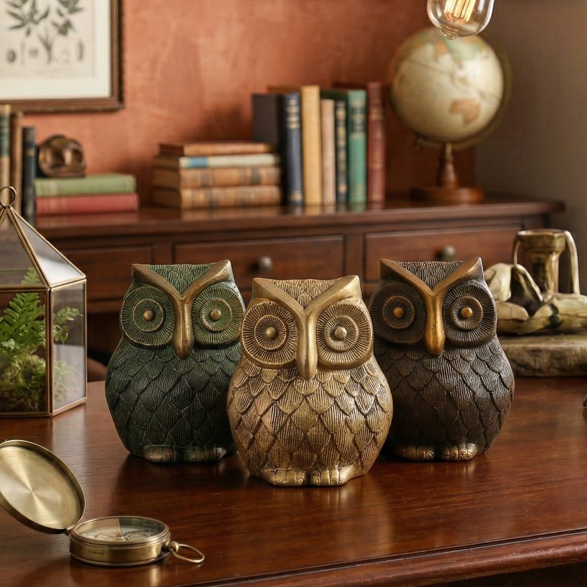 Brass Owl (Single)