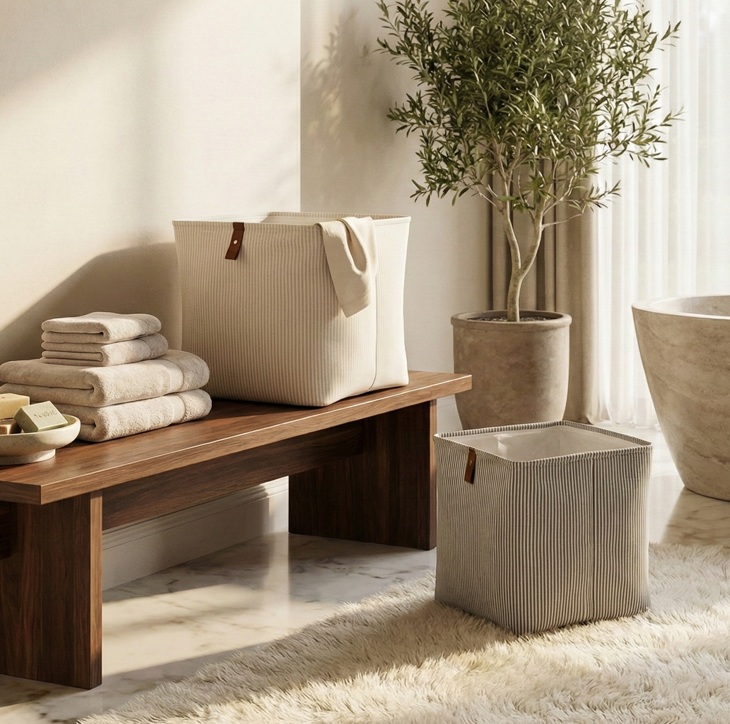 Casa Mod Square Basket (Single)