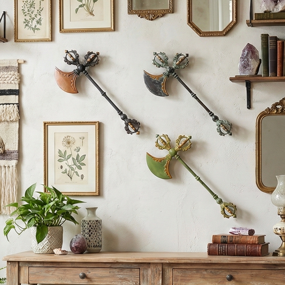 The Nepalese Axe (Single Wall/Table Top Decor)