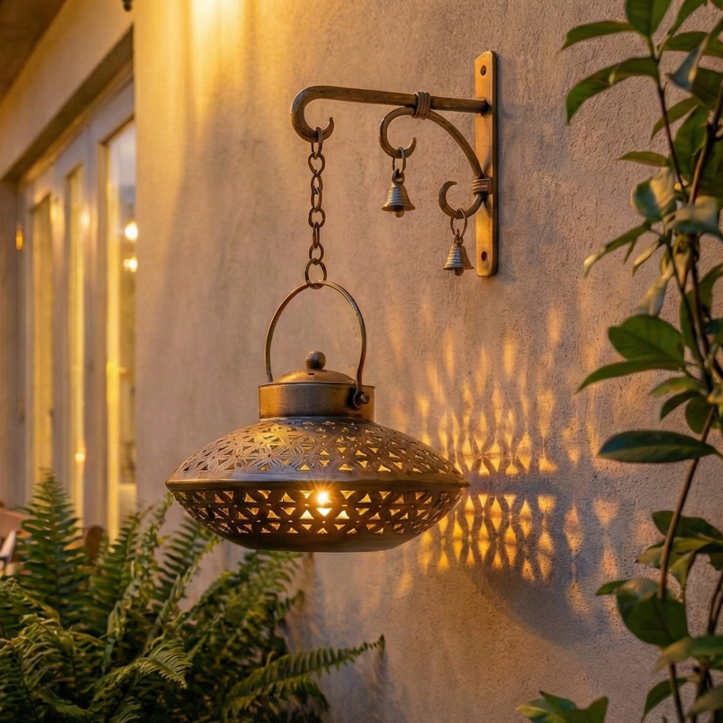 Hanging Rustic Wall Lantern