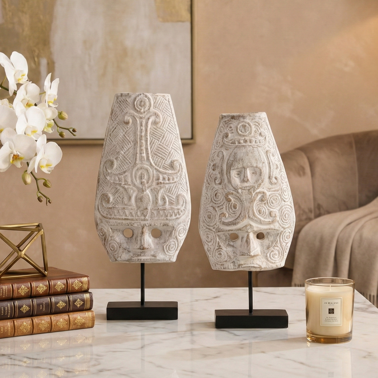 Ashira Tribal Mask (Single)