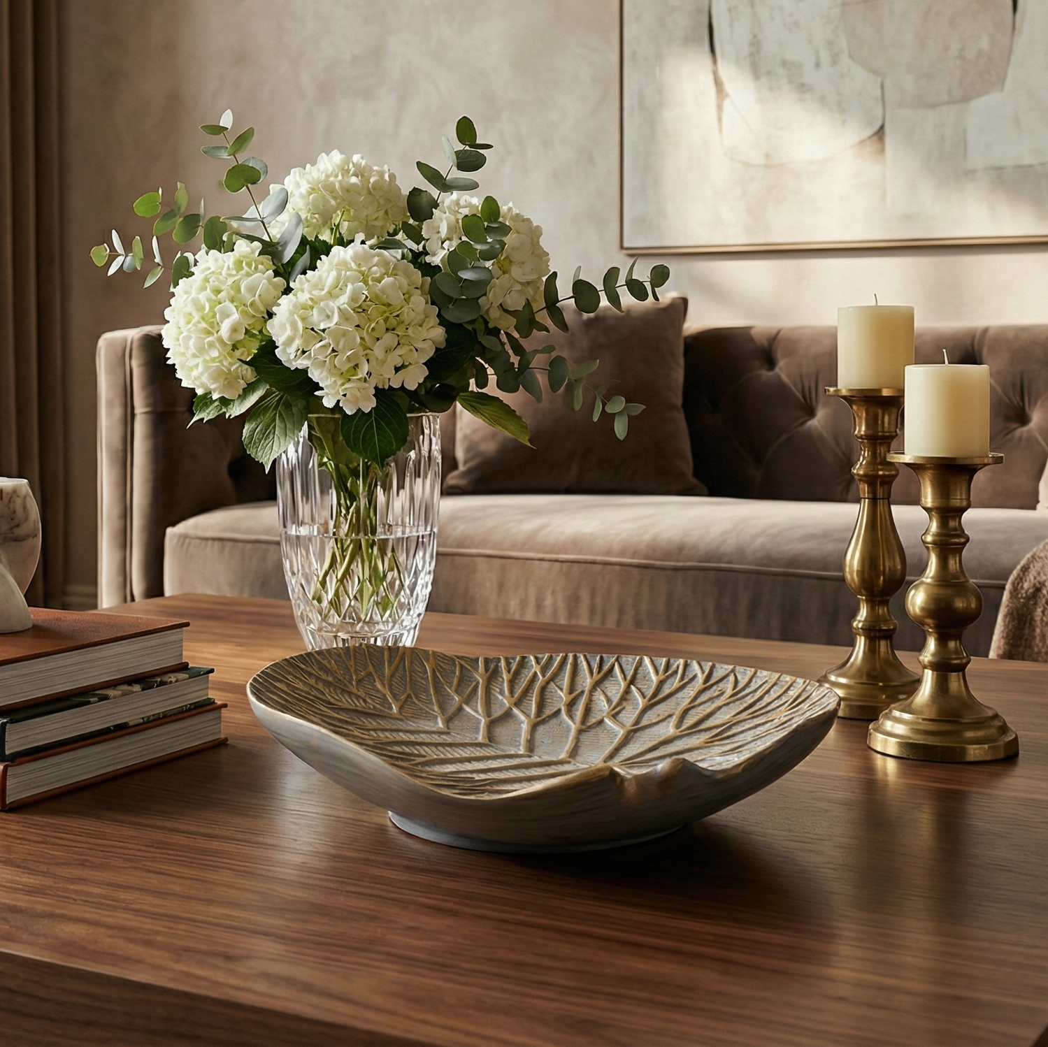 Leafora Textured Platter (Small)