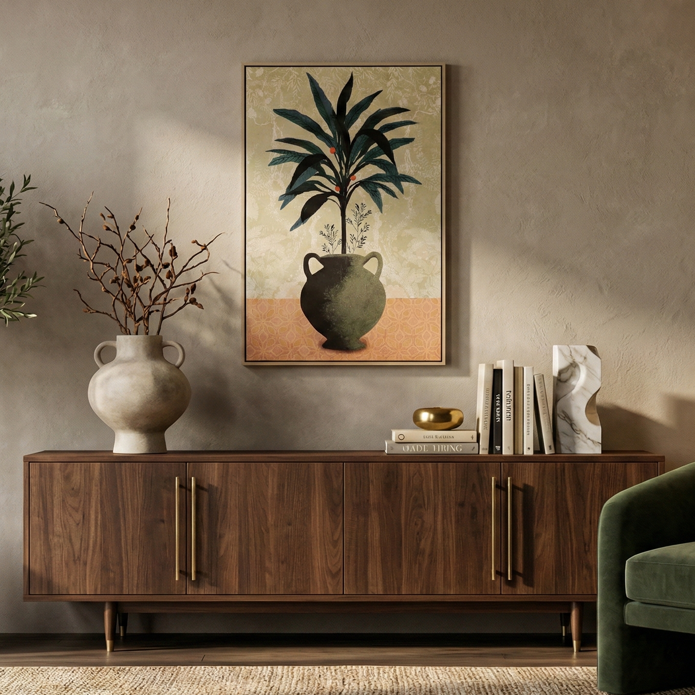 Tera Flora Oil Hand-Painted Canvas Art