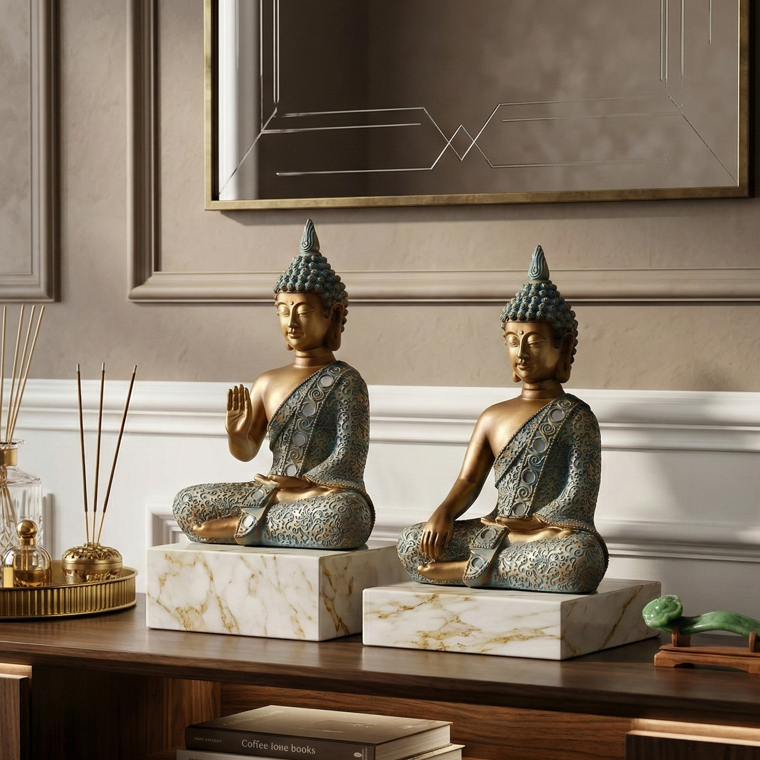 Turquoise Blessing Buddha