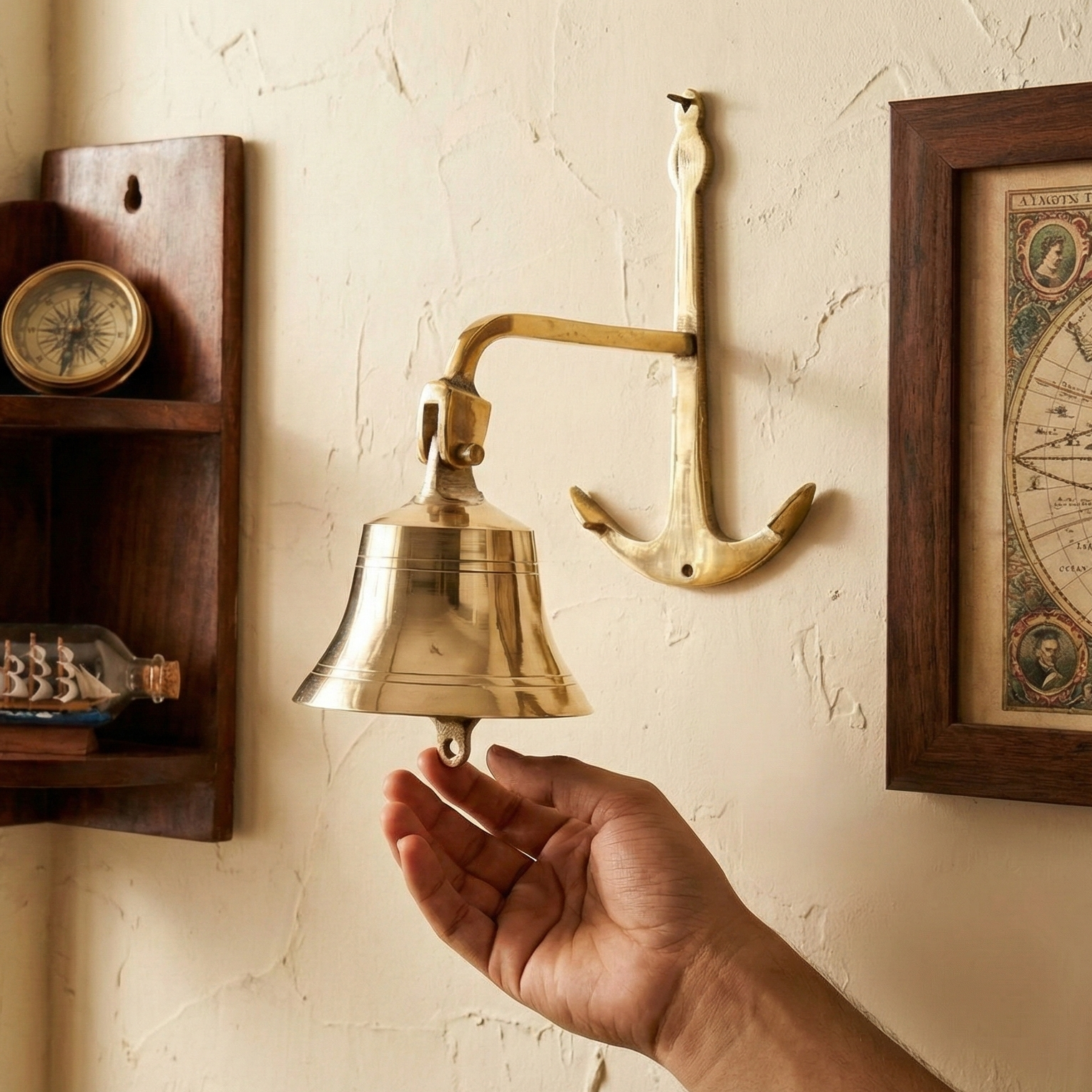 Anchor Wall Hanging Kansa Bell