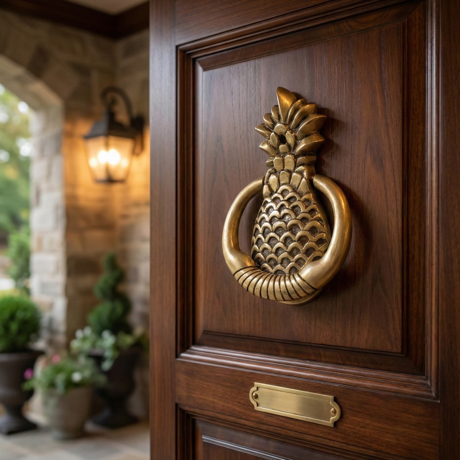 Pineapple Door Knocker/Wall Decor Accessory (Single)