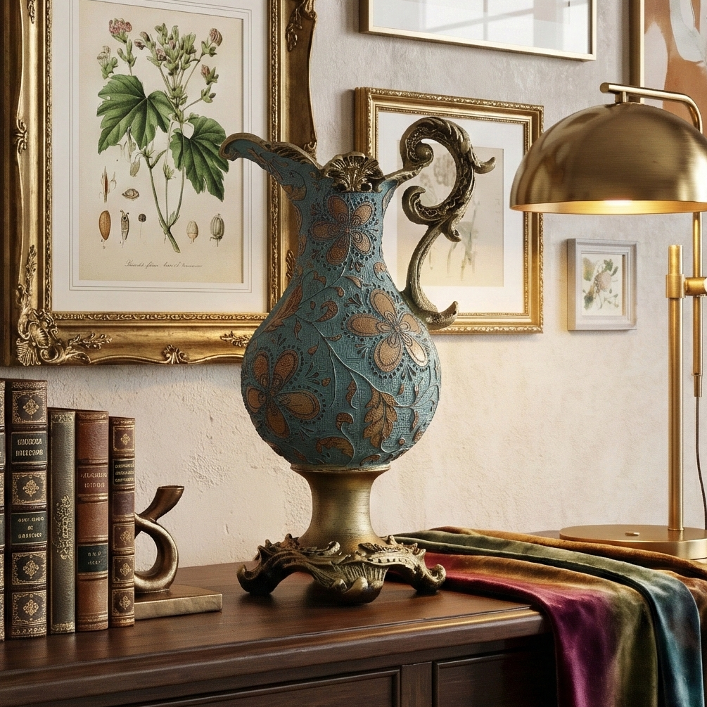 Tuscan Blue Jug