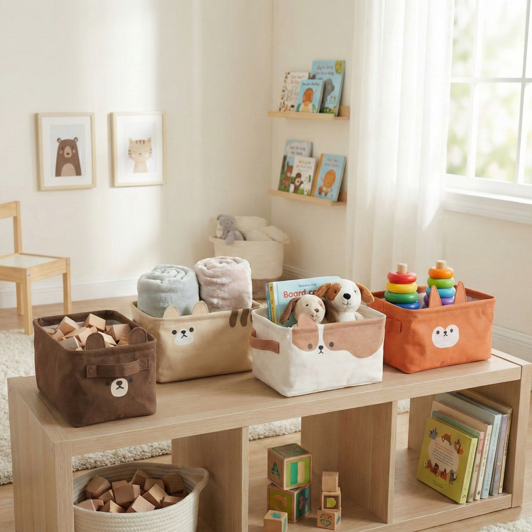 Peekaboo Pals Storage Organisers (Single)