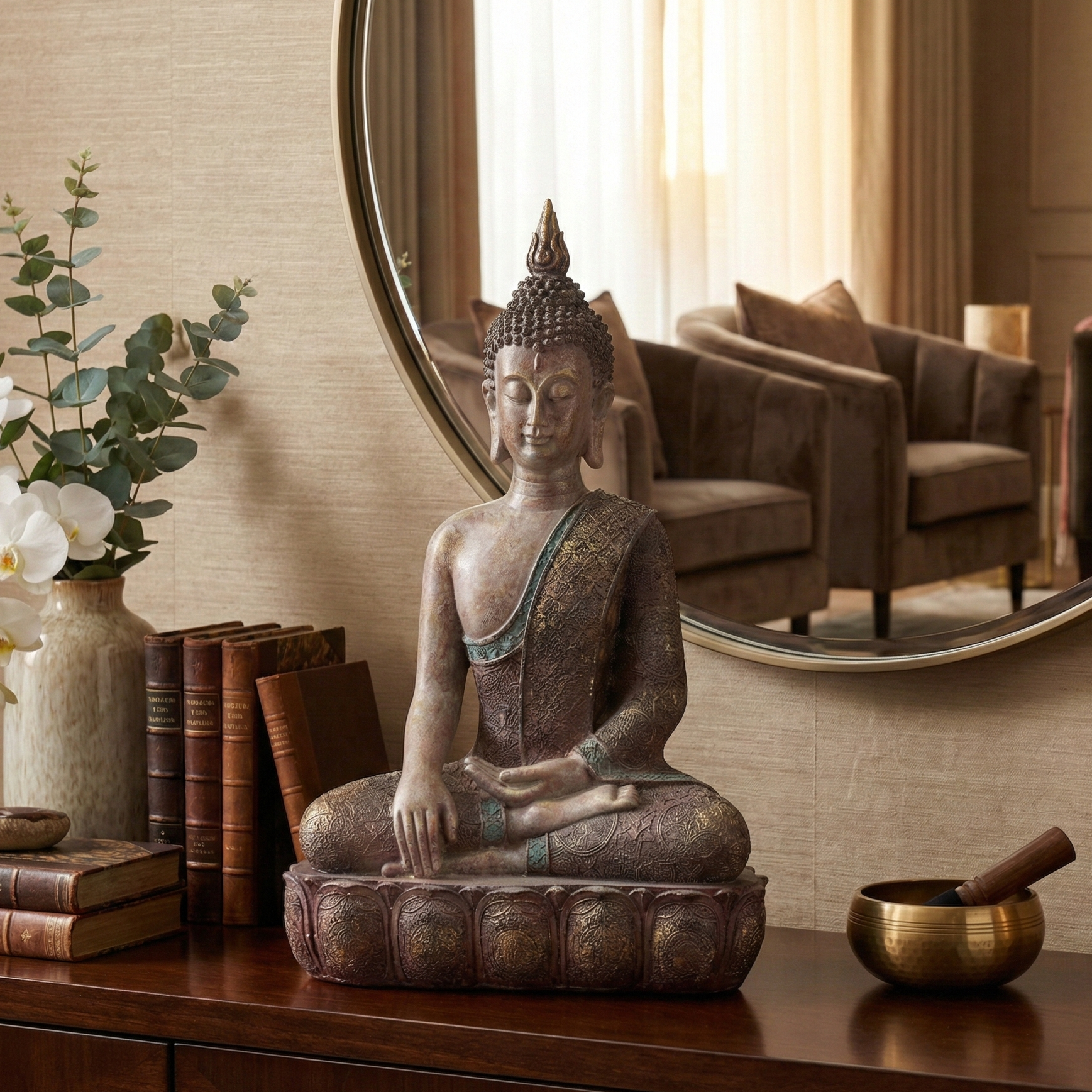 Elegant Seated Buddha