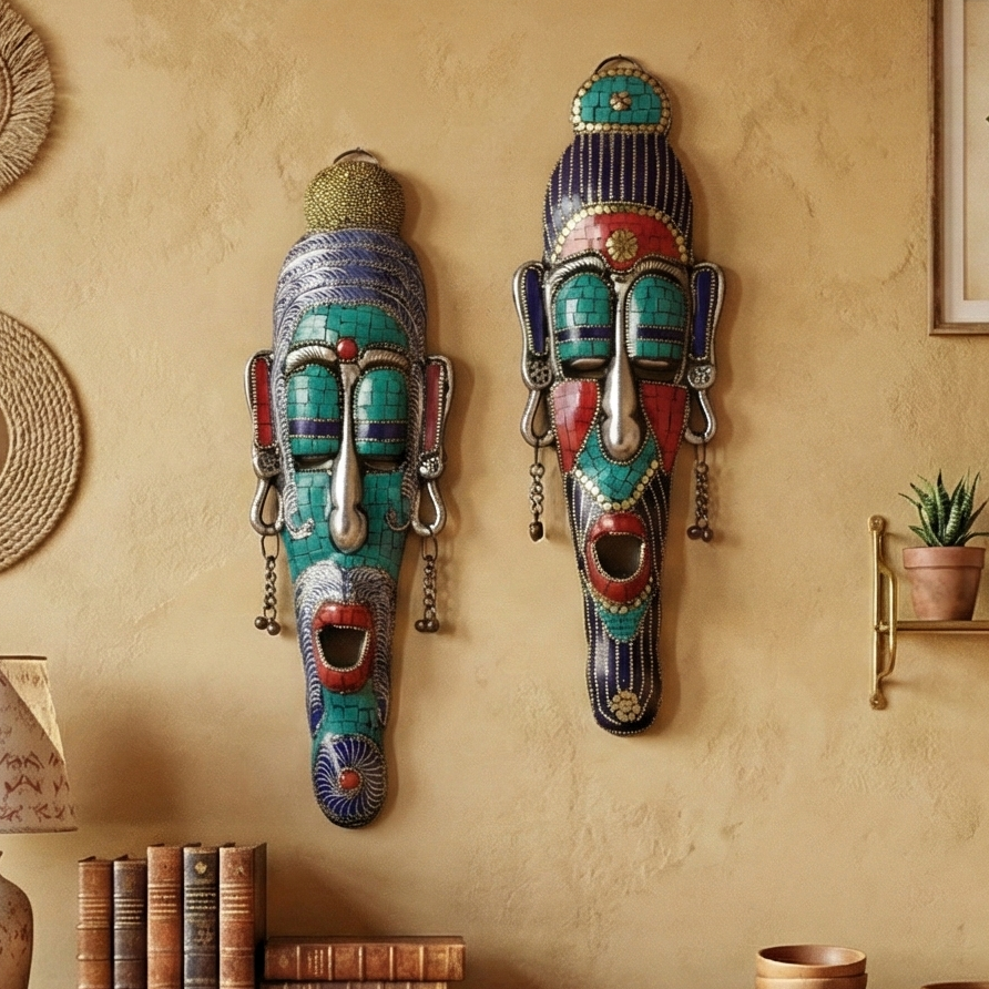 The African Tribe - Wall Mask (Single)