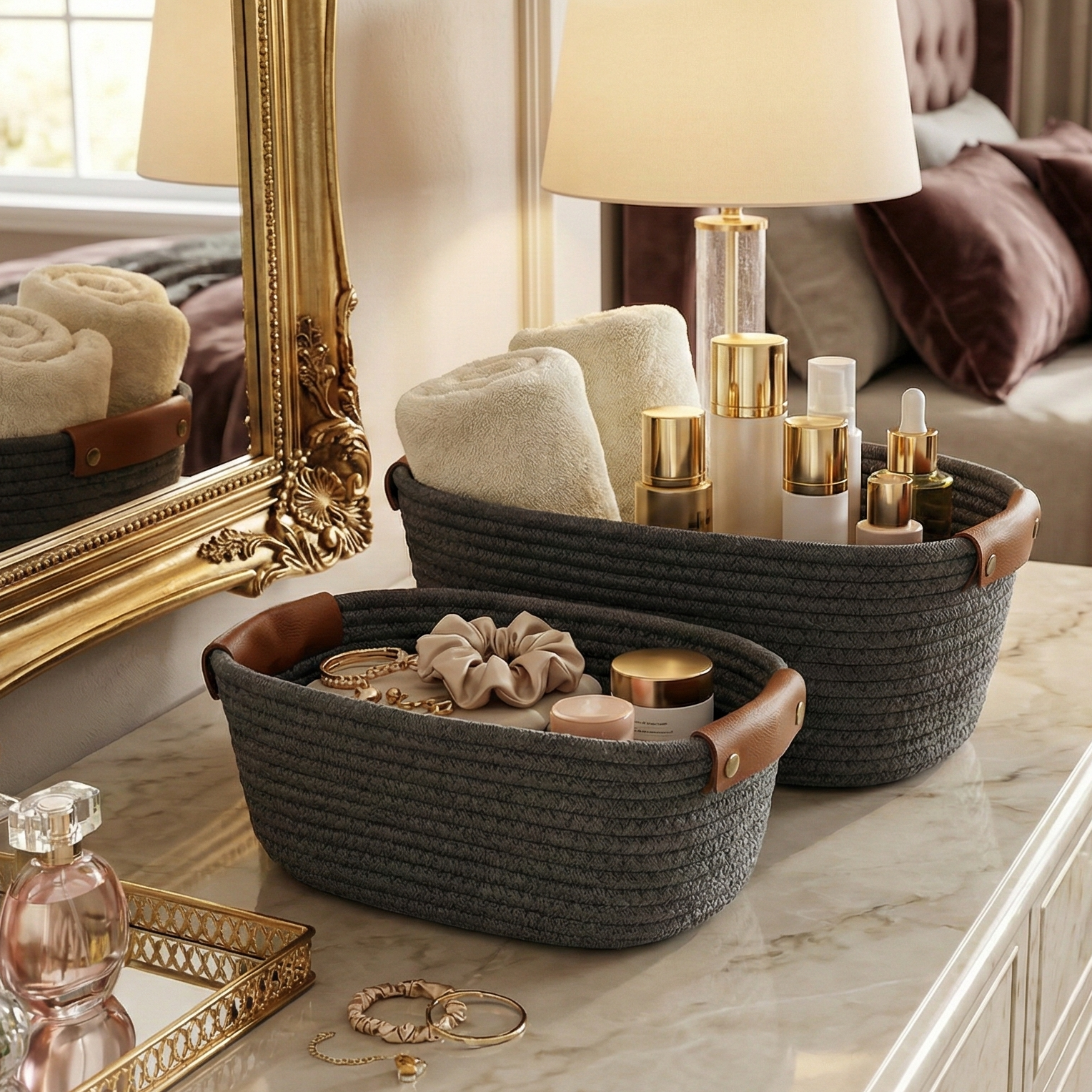 LoftWeave Storage Organizers - Blue (Set of 2)