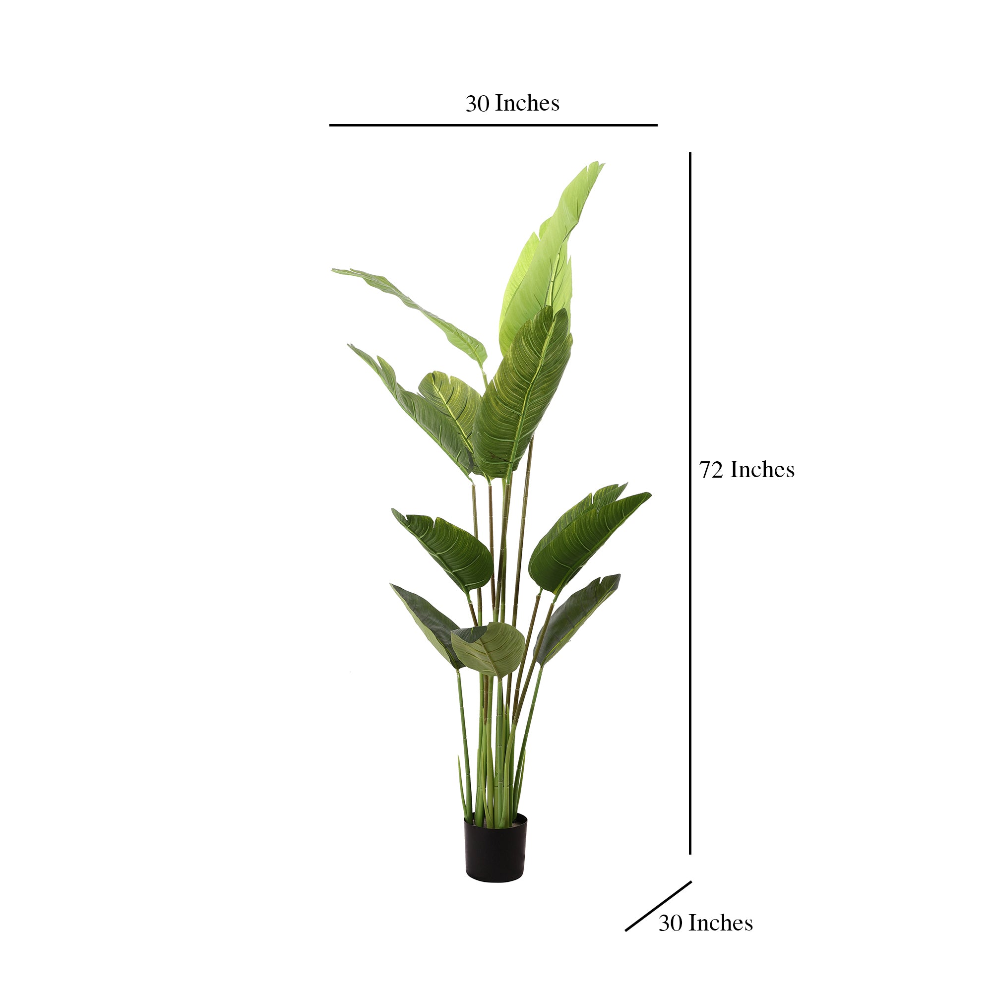 Banana Palm Faux Plant