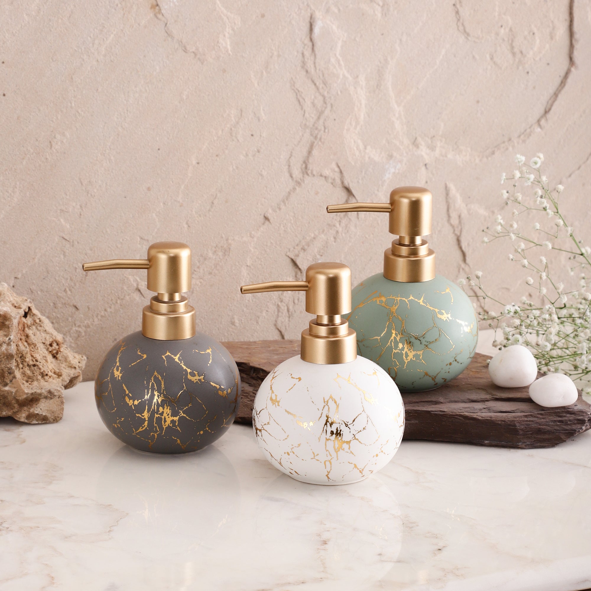 Marmaros Spherical Soap Dispenser (Single)