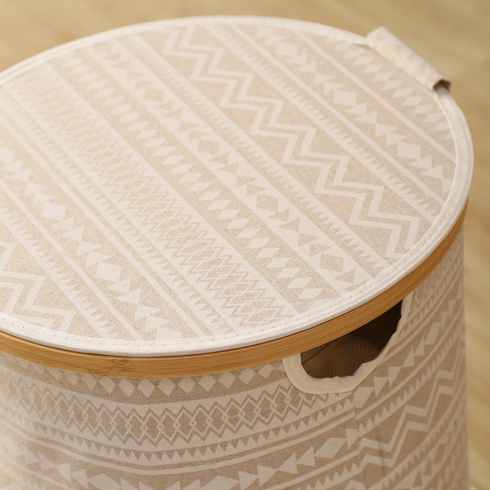 Aztec Elegance Laundry Basket