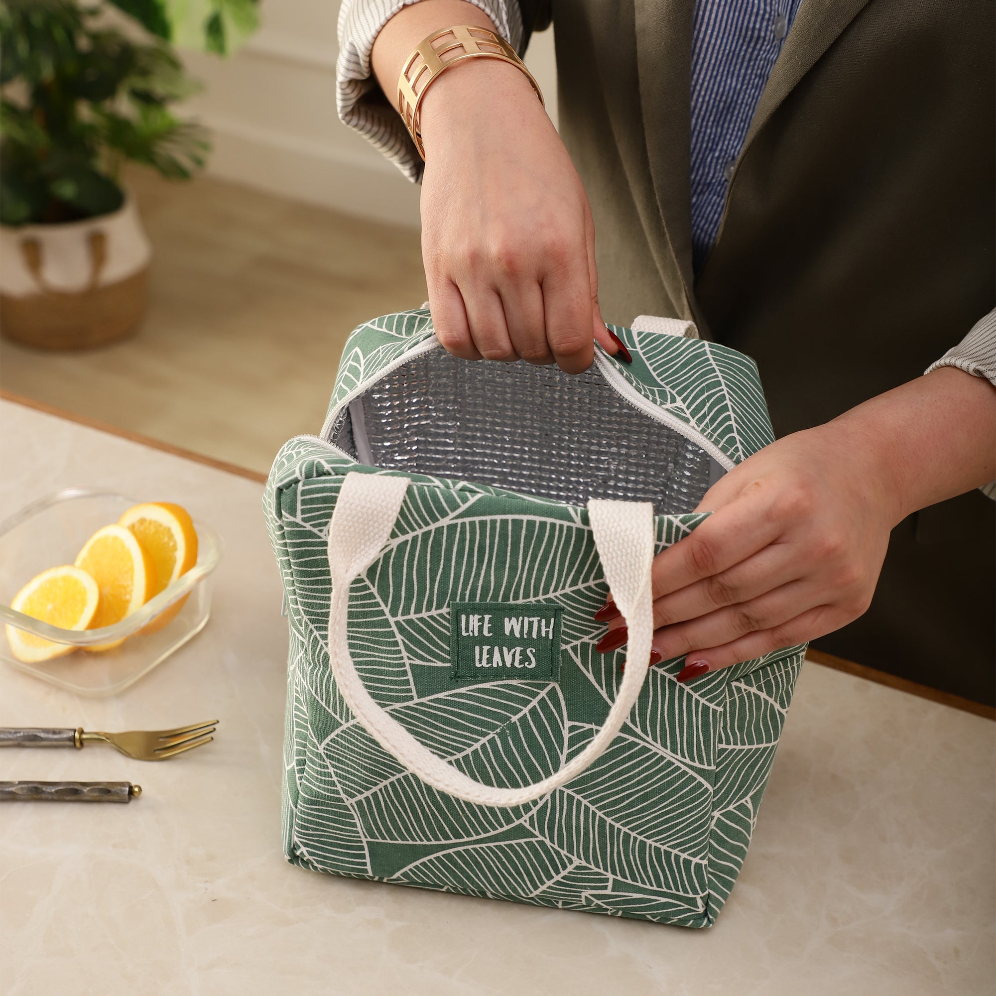 Leaf & Loom Insulated Lunch Bag
