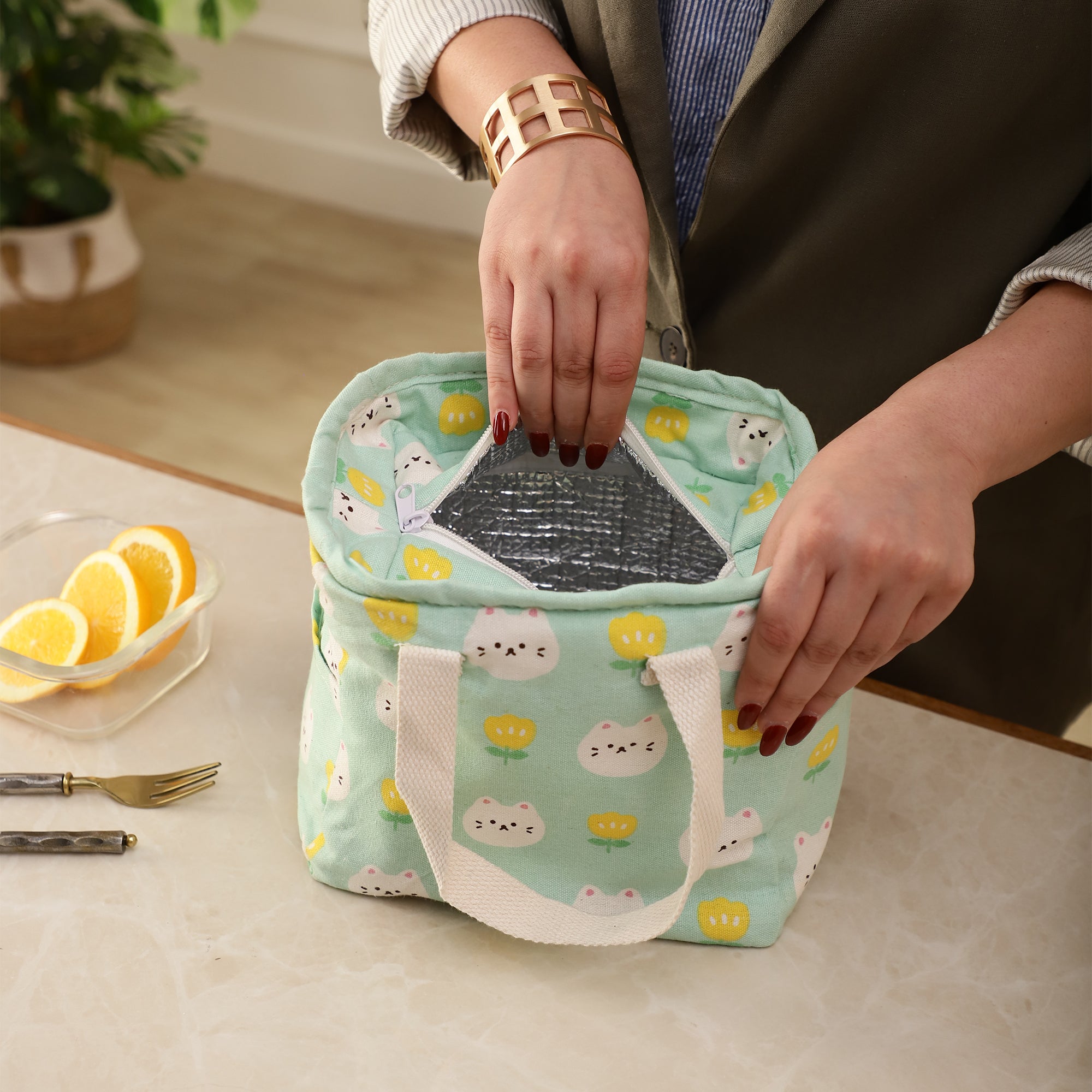 SnackTime Friends Insulated Lunch Bags (Single)