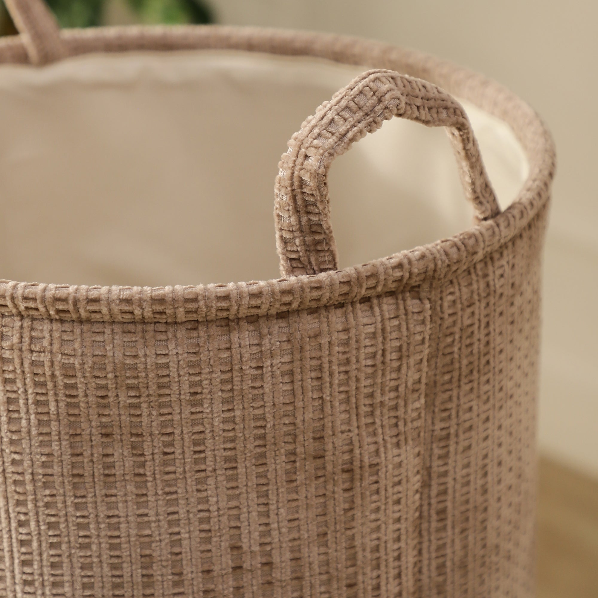 Sable Suede Laundry Tote