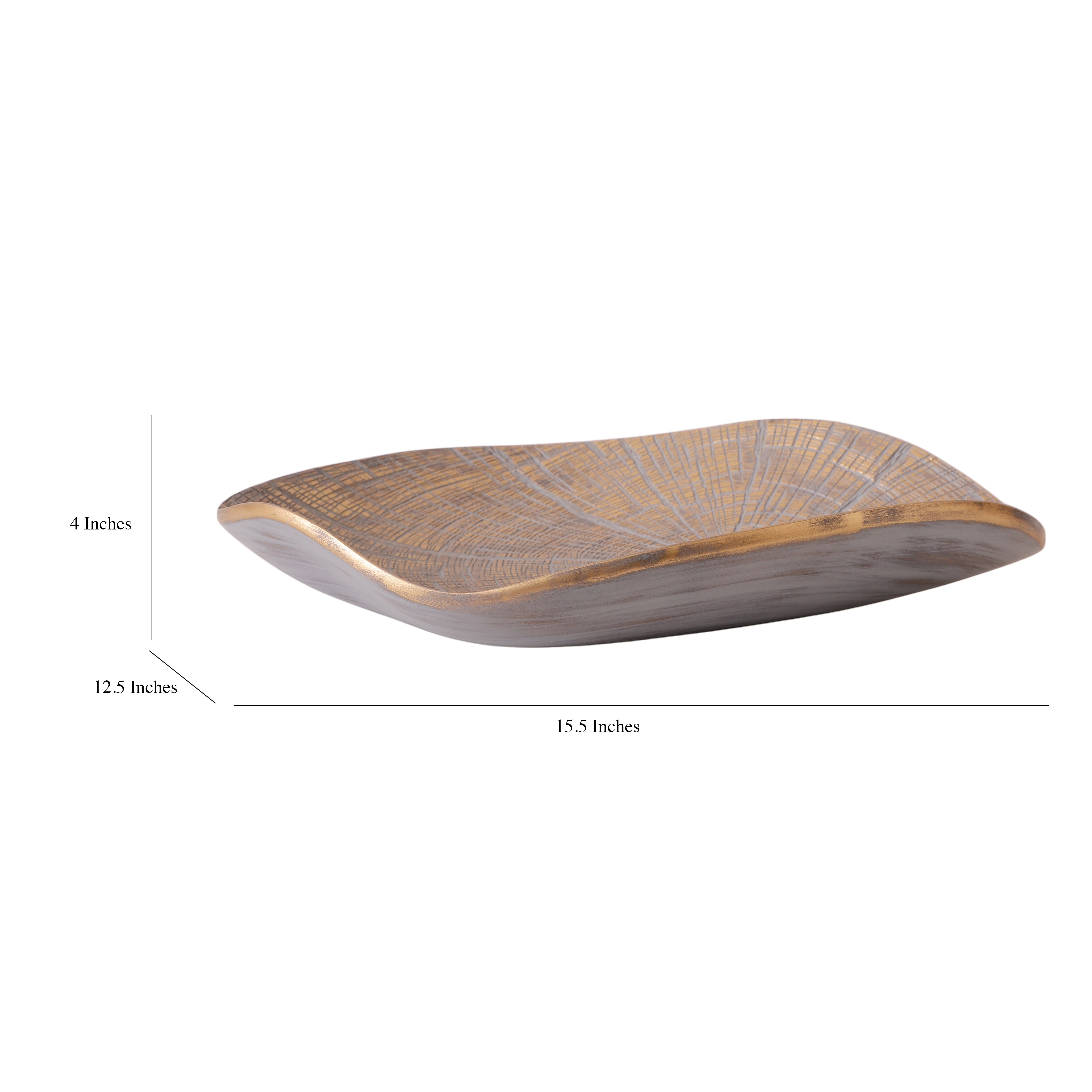 Aureleaf Rustic Platter