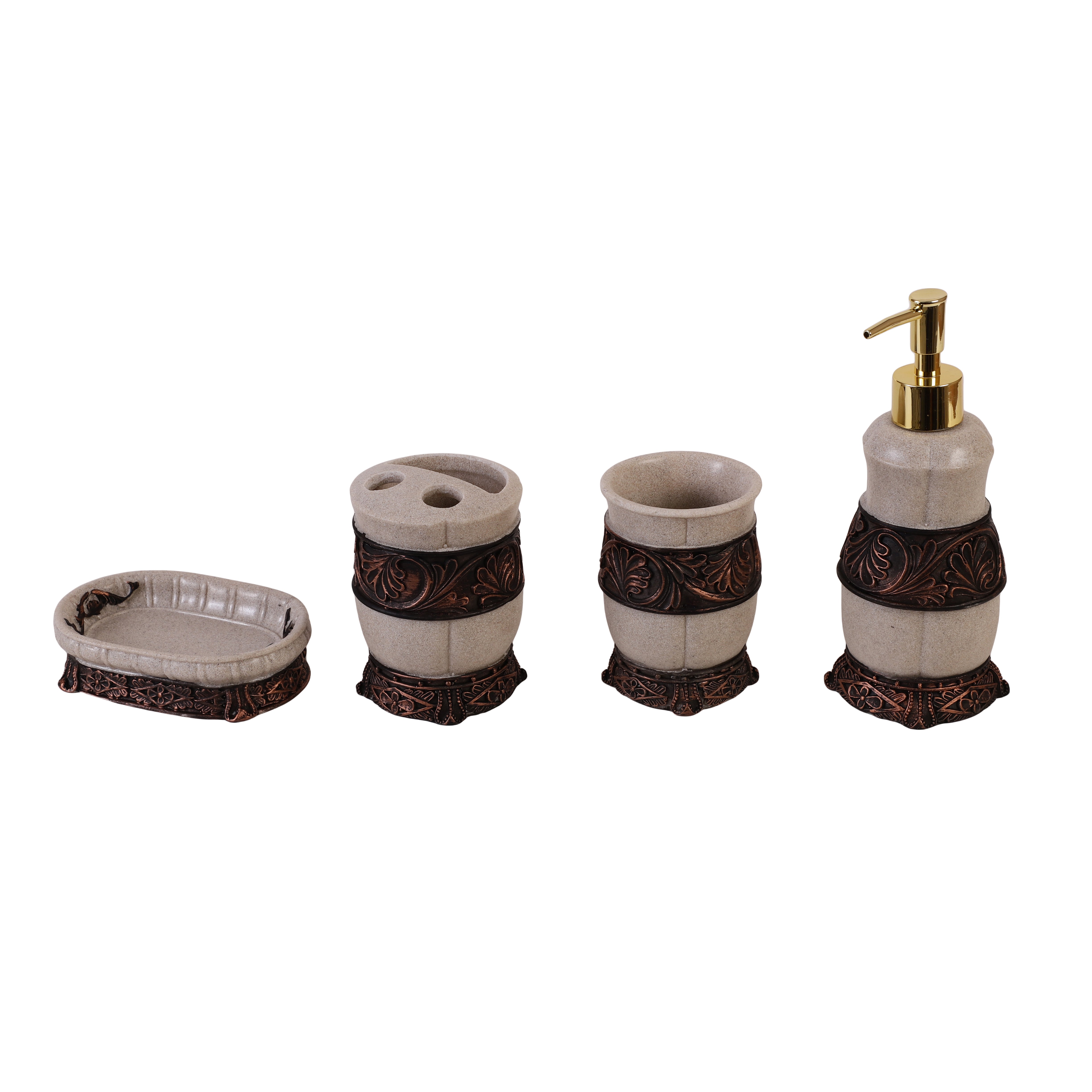 Artisan Filigree 4 Piece Bath Set