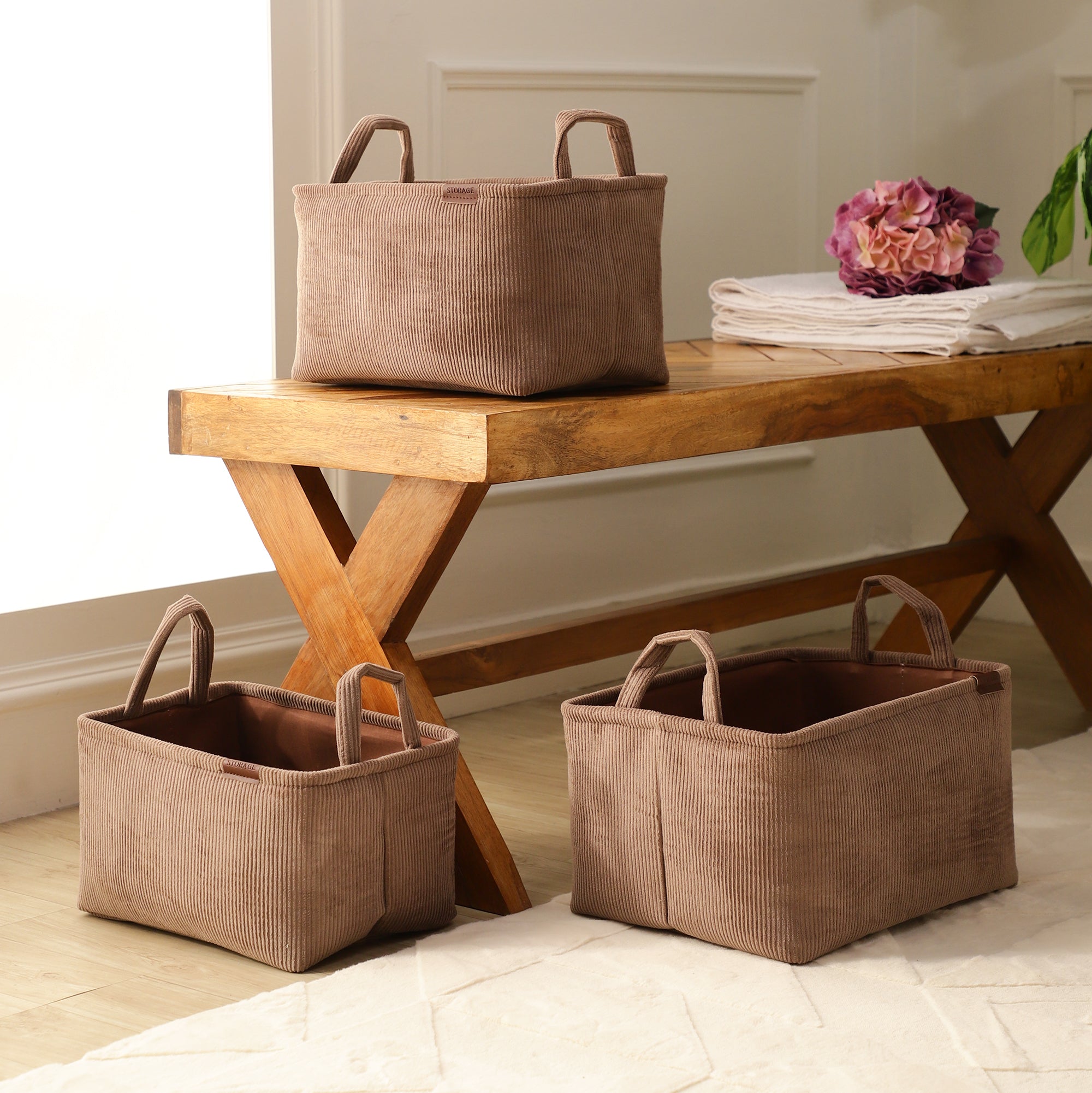 Corduroy Haven Organisers (Set of 3)