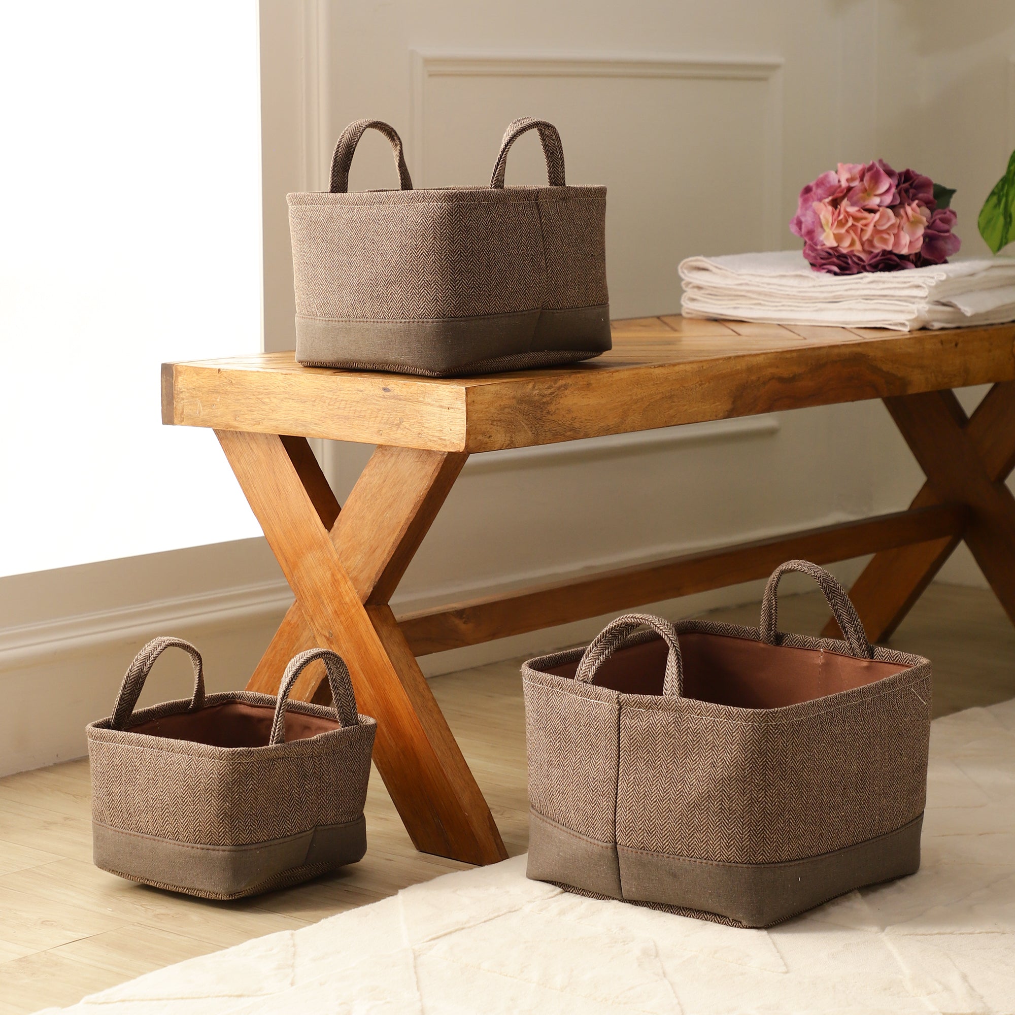 TweedLoom Storage (Set of 3)