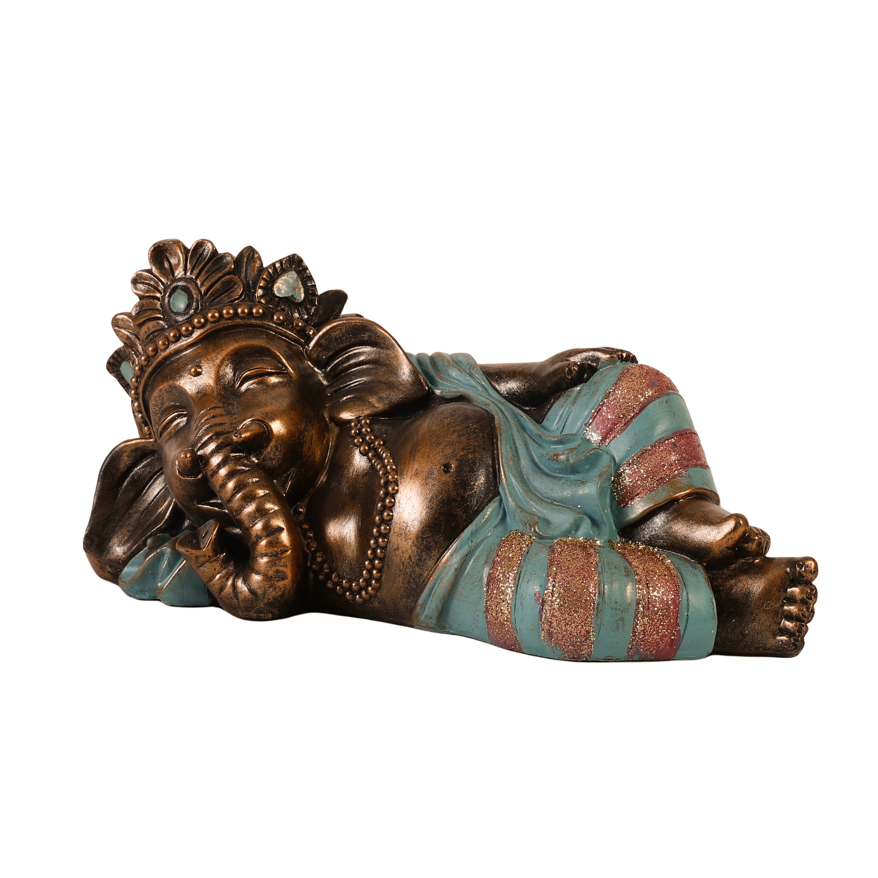 Resting Ganesha Sculpture