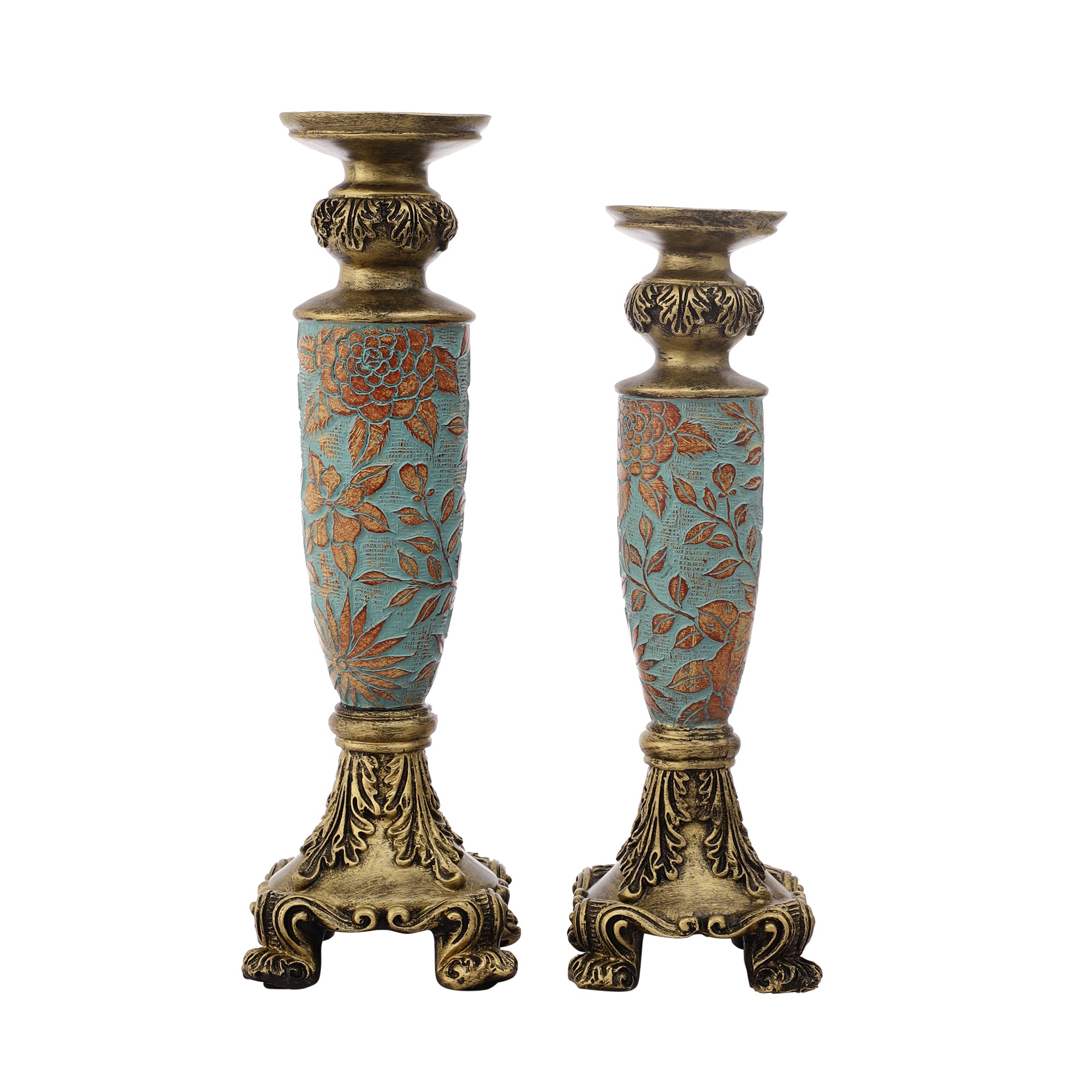 Tuscan Blue Candle Stand (Single)