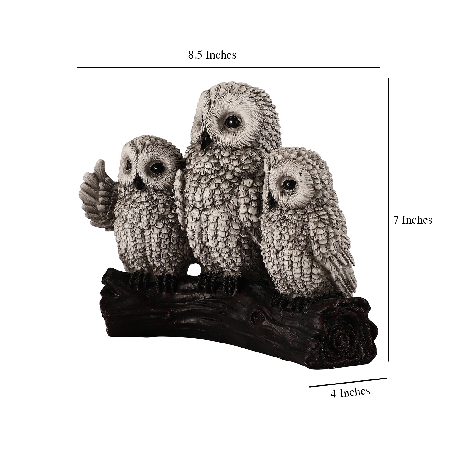 The Three Owl Family (Large)