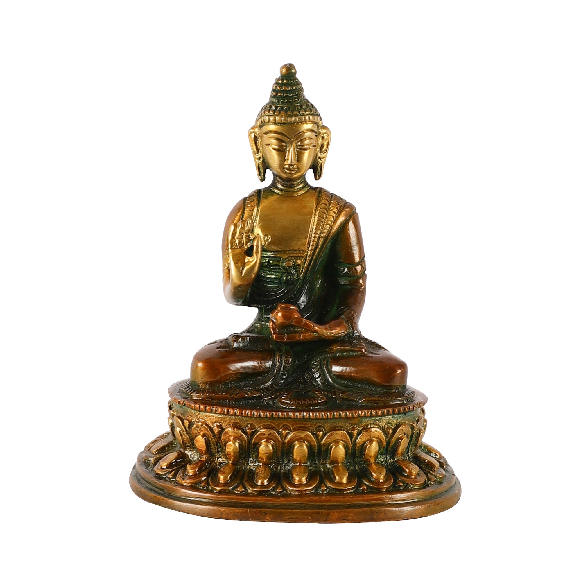 Brass Sitting Buddha