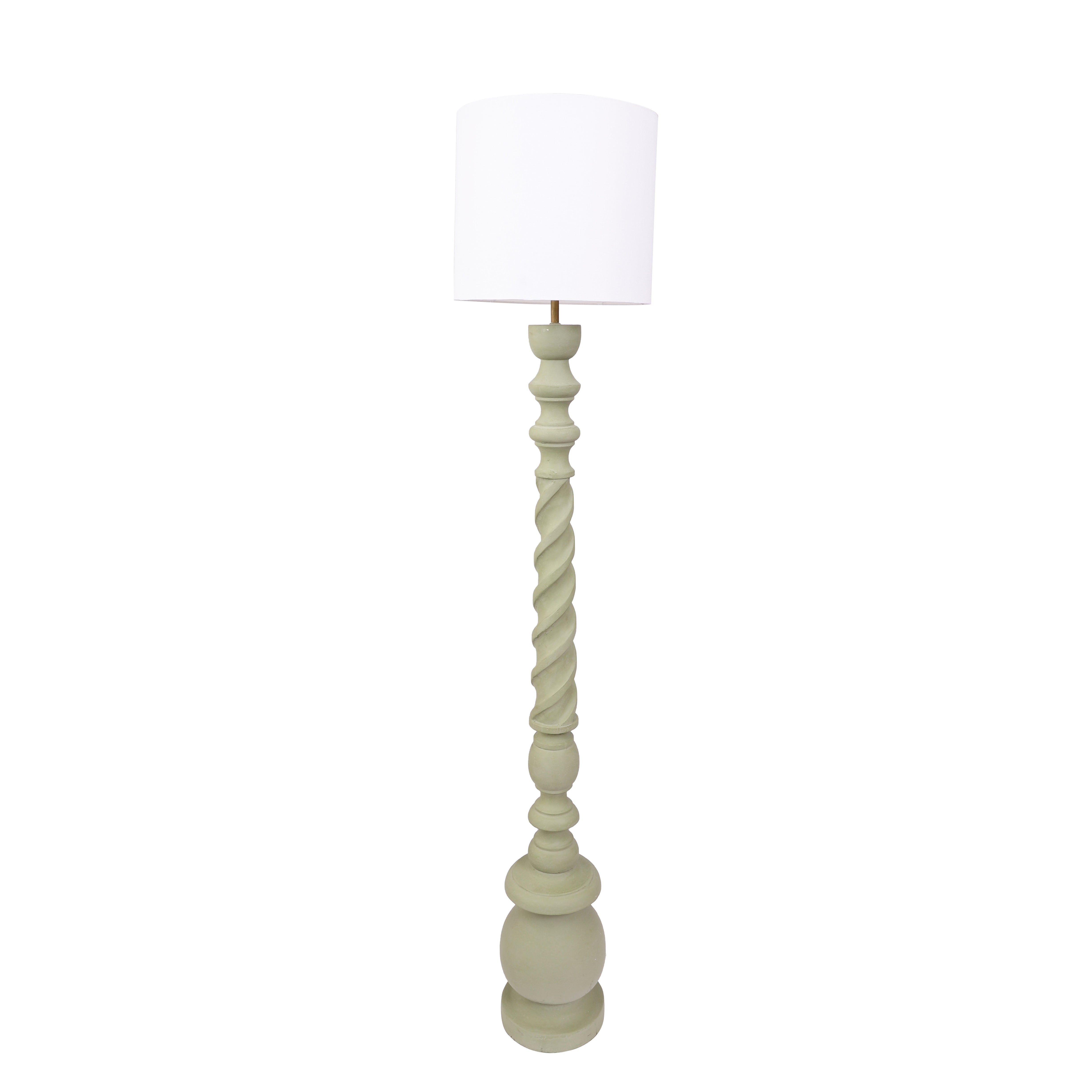 Melrose Green Floor Lamp