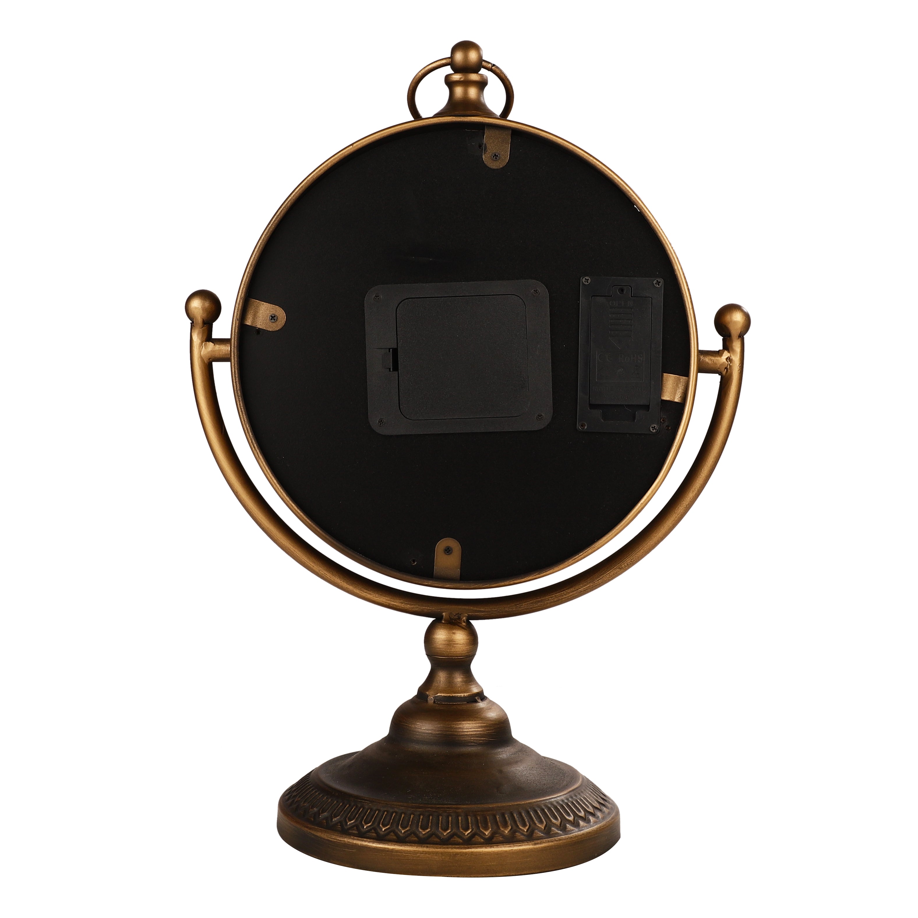 Antique Gold Mounted Table Clock