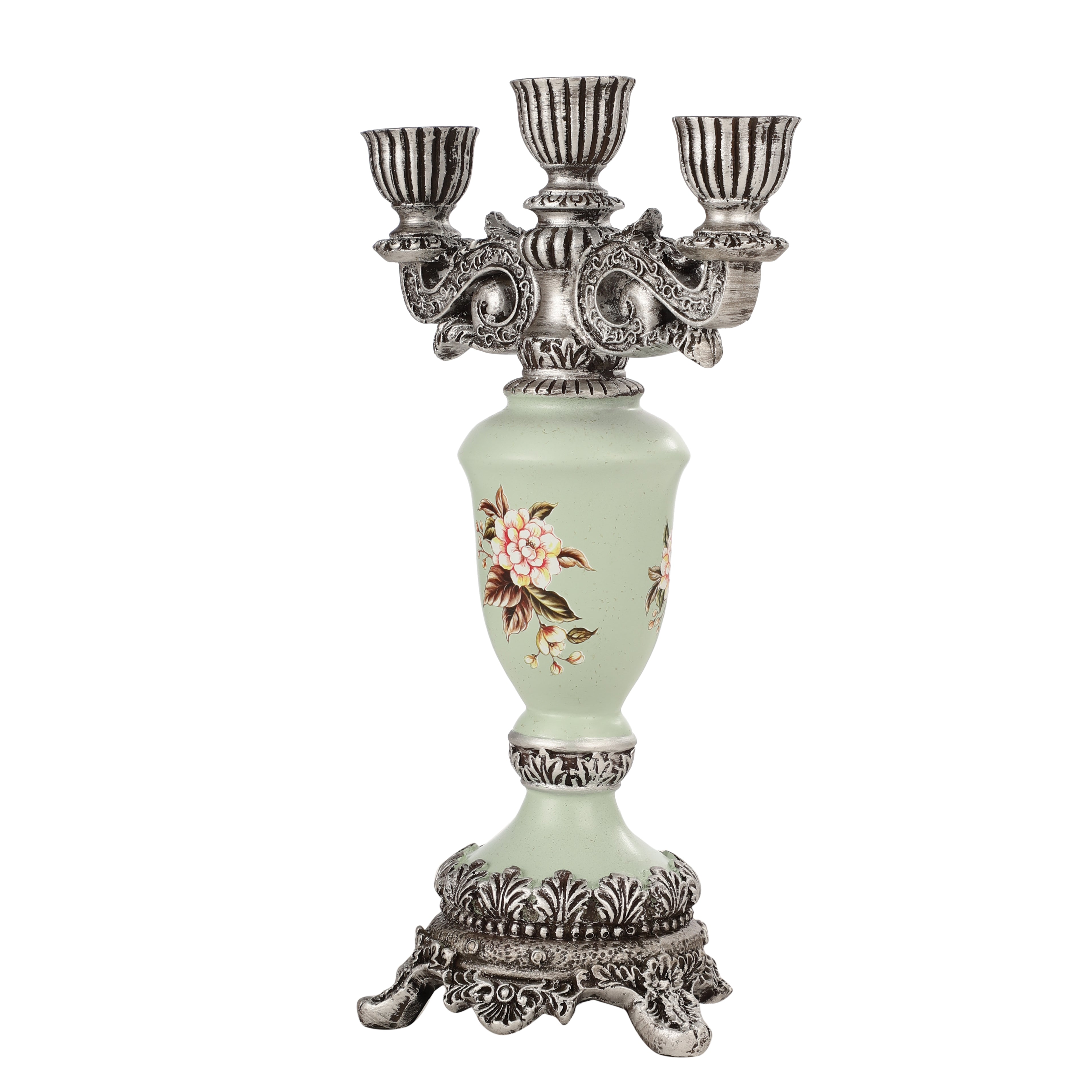 Gardenia Green Candle Stand