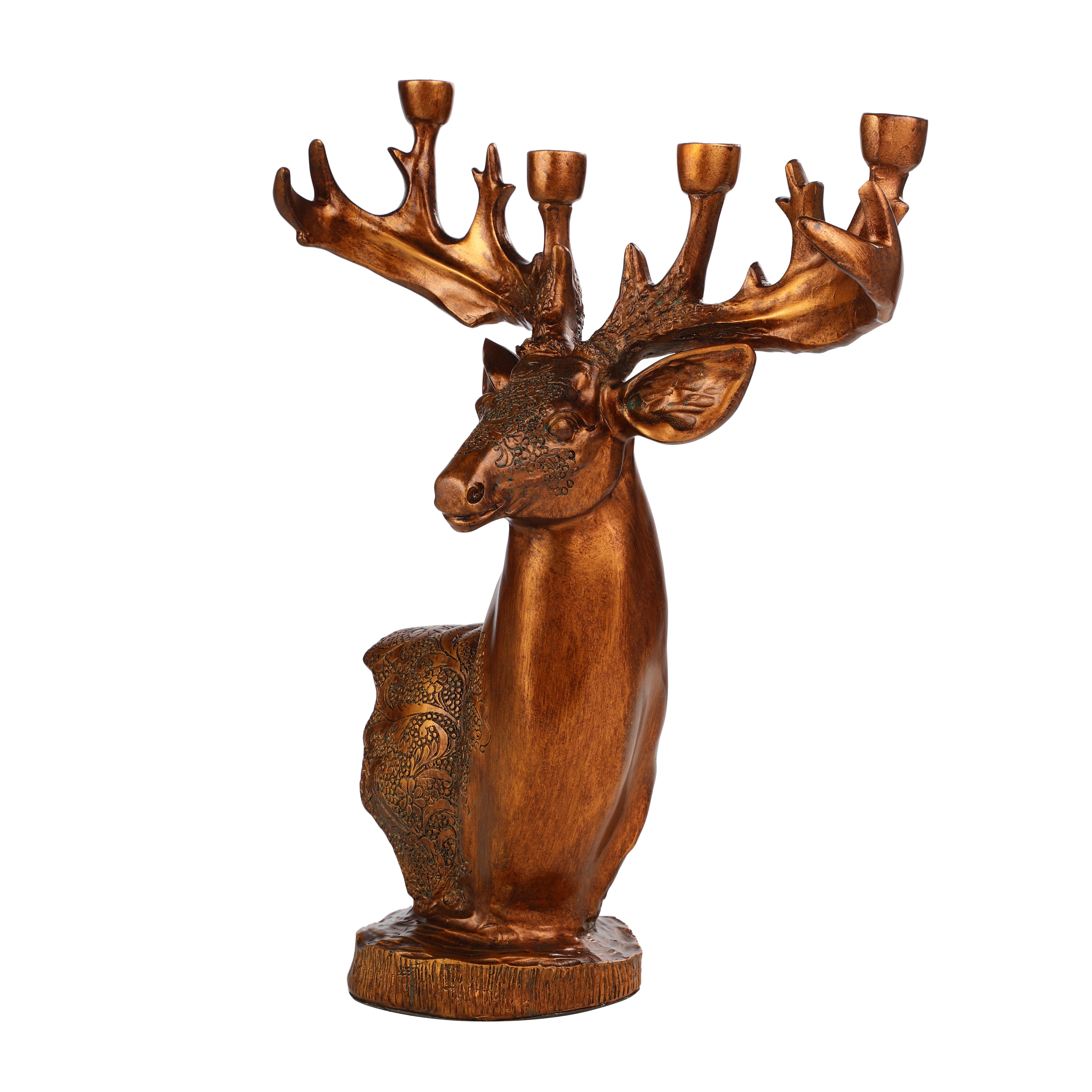 Stag Antlers Candle Stand