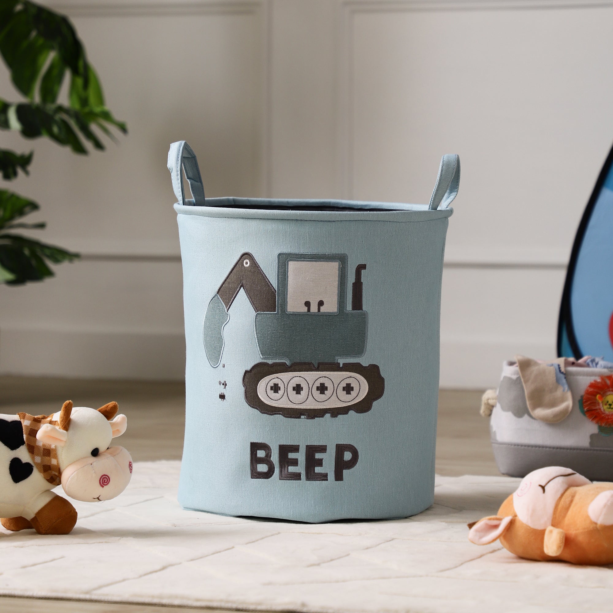 Beep & Build Storage Bin