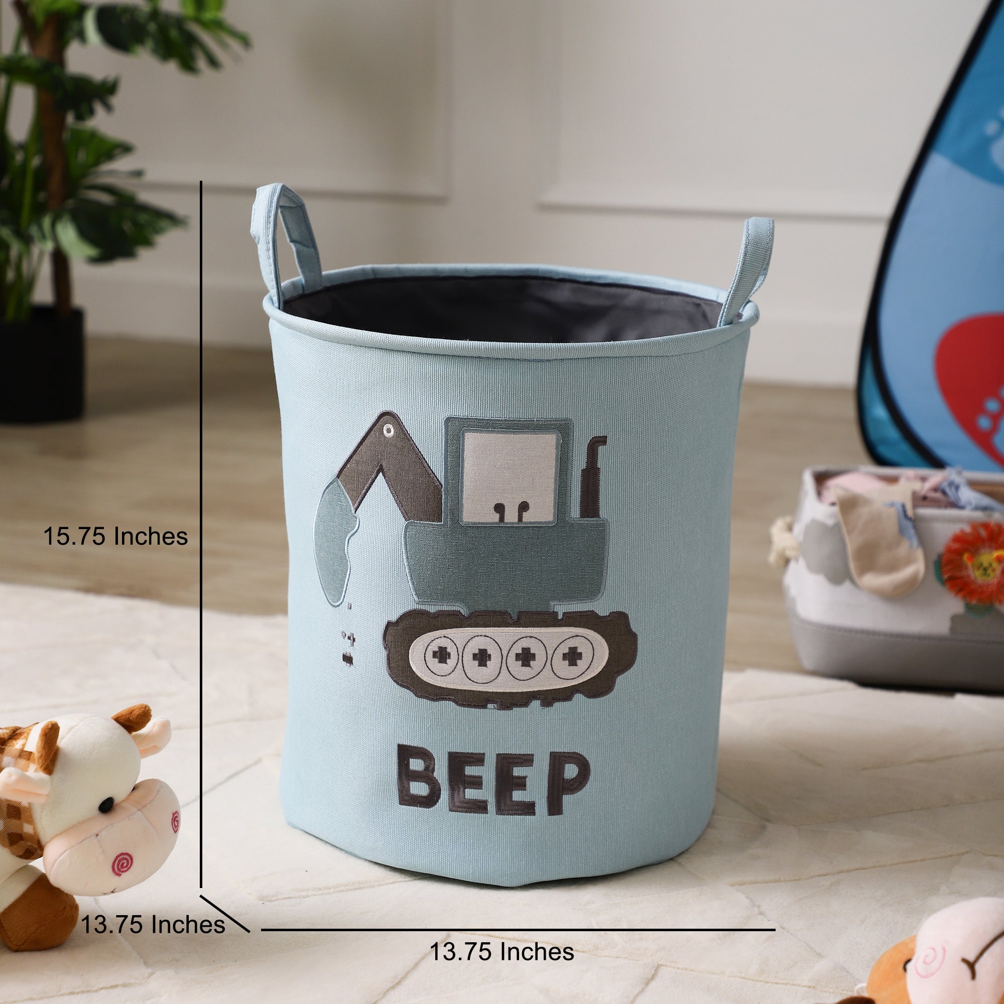 Beep & Build Storage Bin