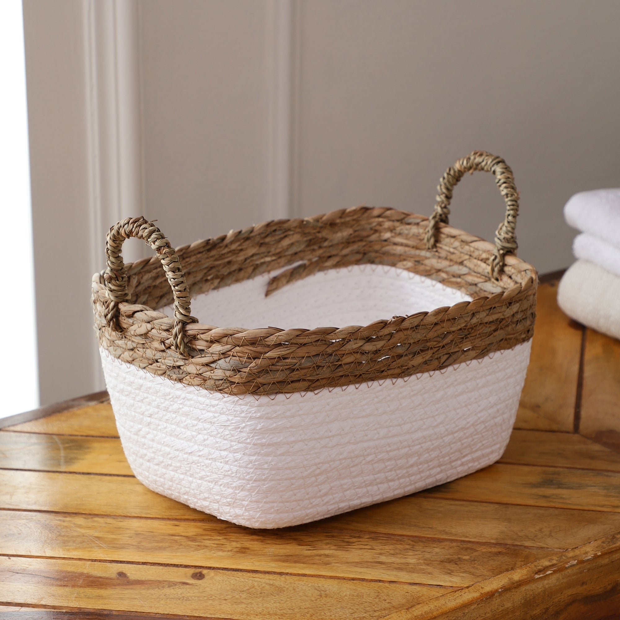 Coastal Braids Storage Baskets (Set of 3)