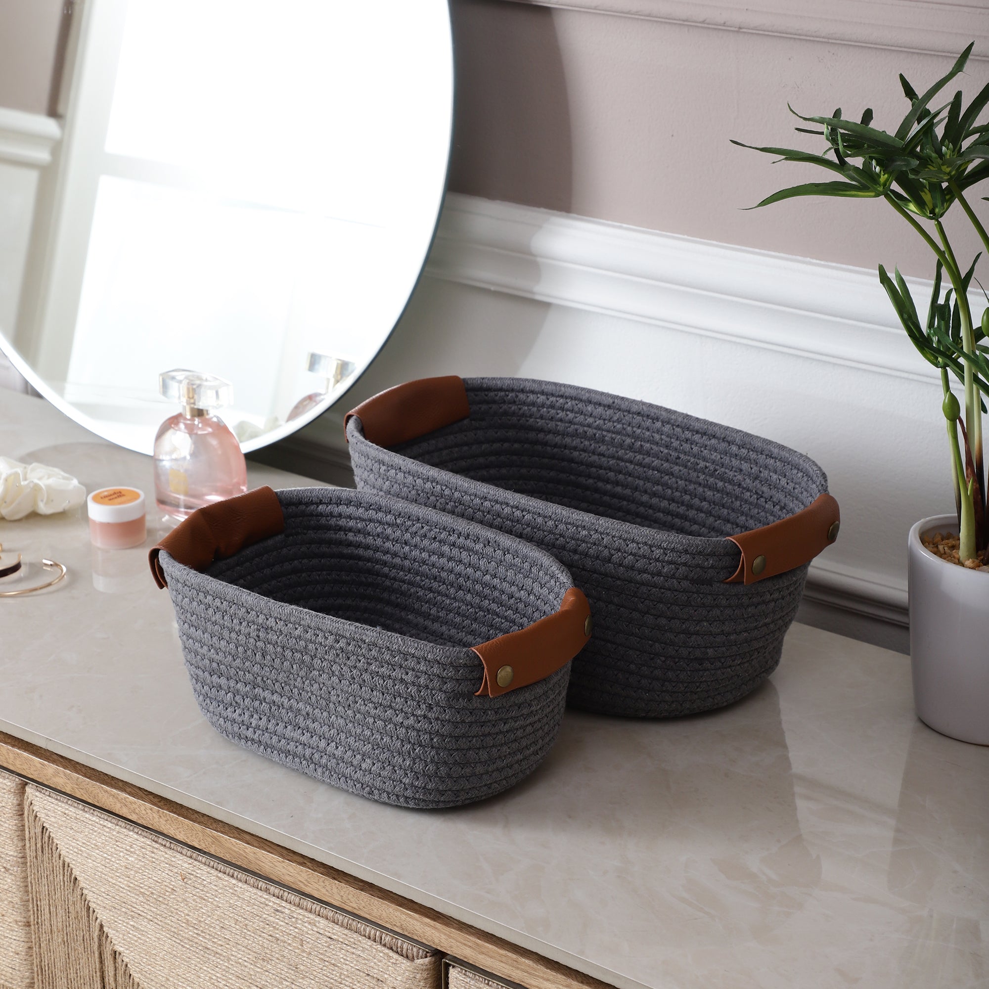 LoftWeave Storage Organizers - Blue (Set of 2)