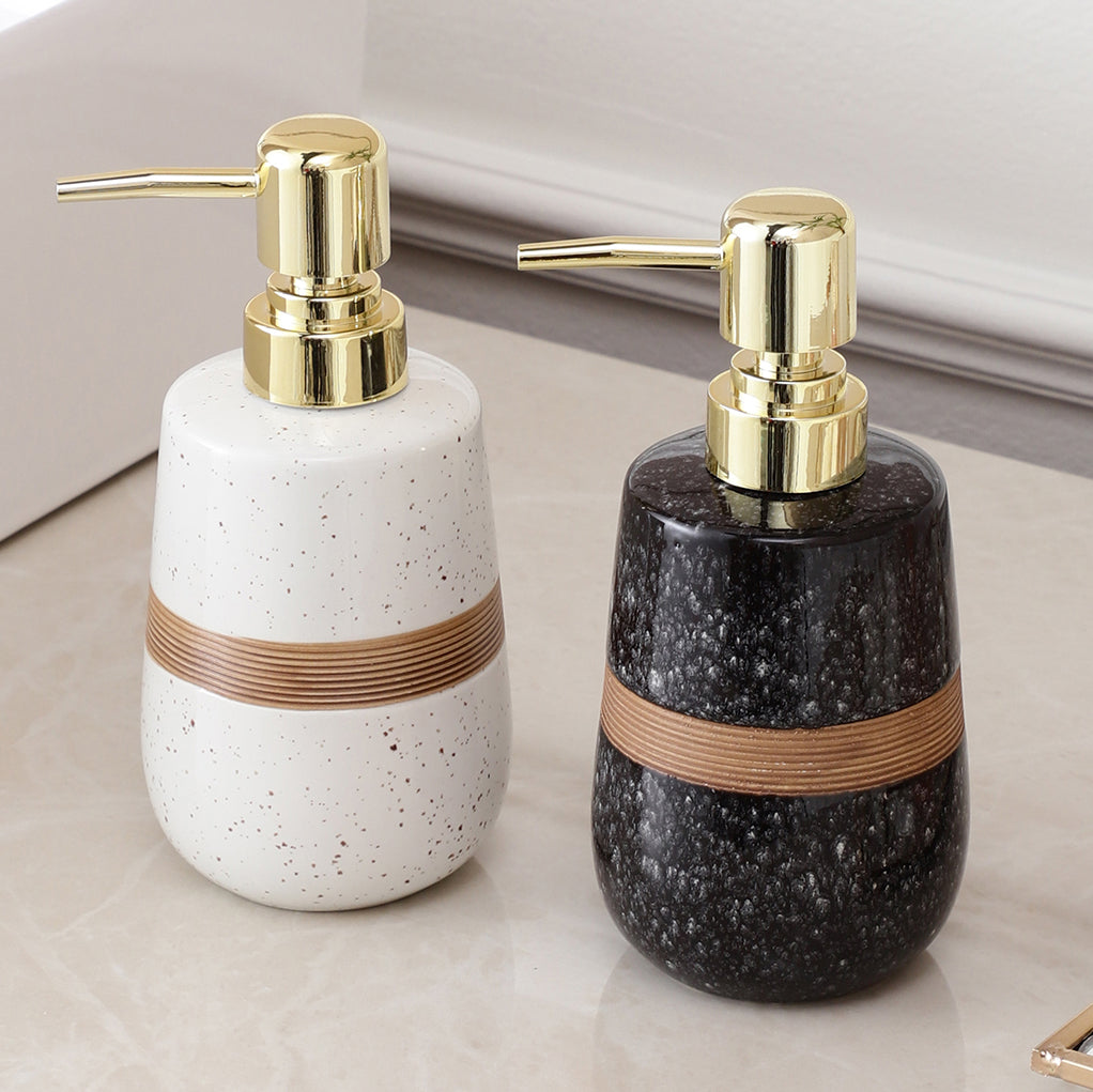 Marble Finish Soap Dispenser (Single)