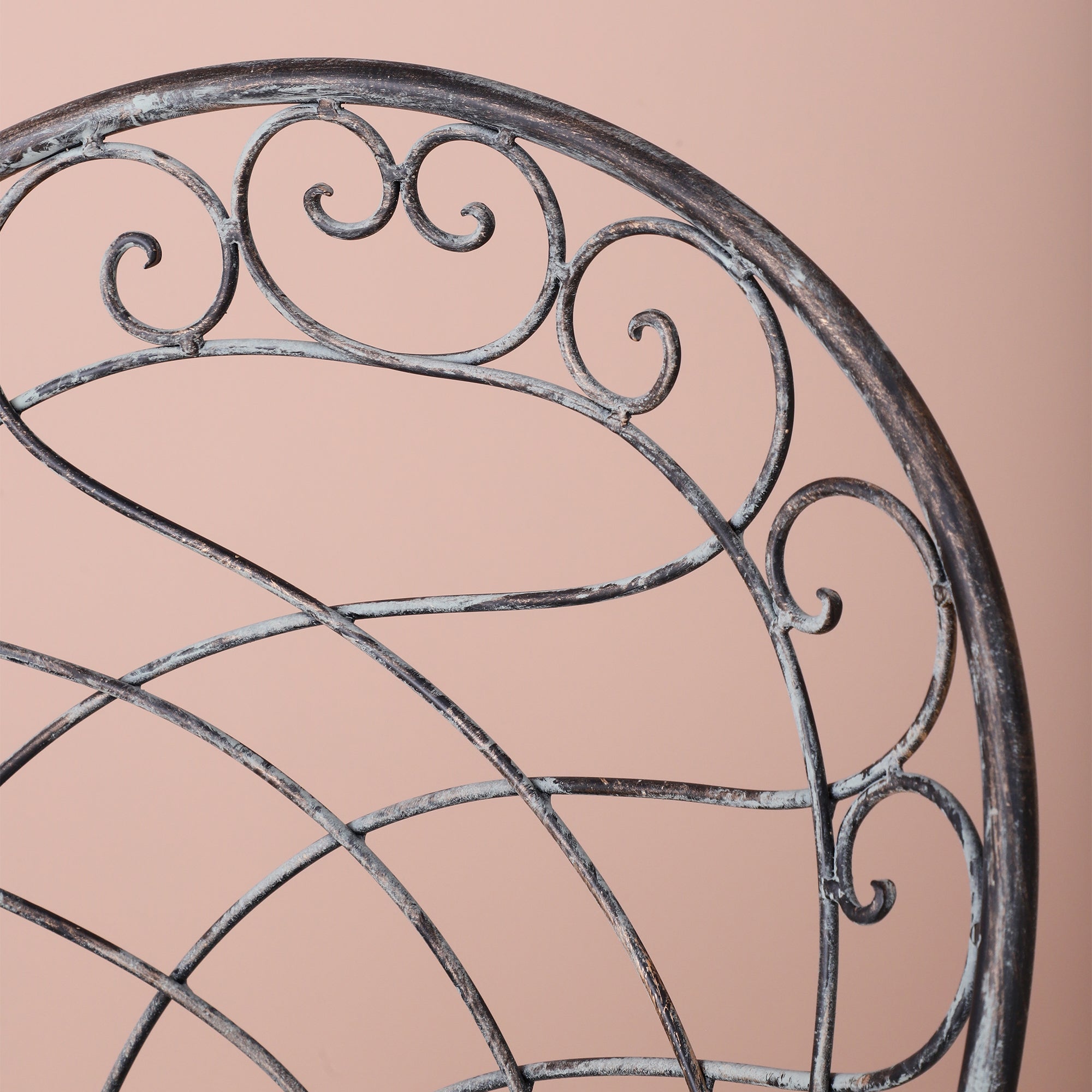 Grape Vine Pattern Outdoor Chairs & Table (Set of 3)