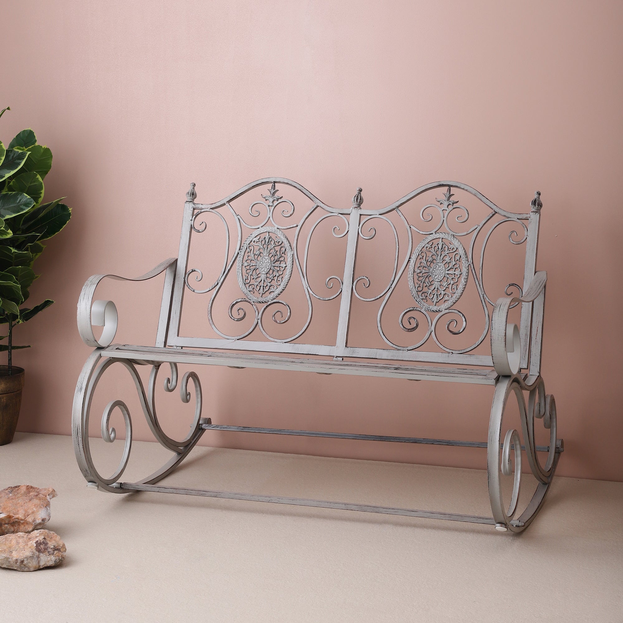 Olive Garden Rocking Bench