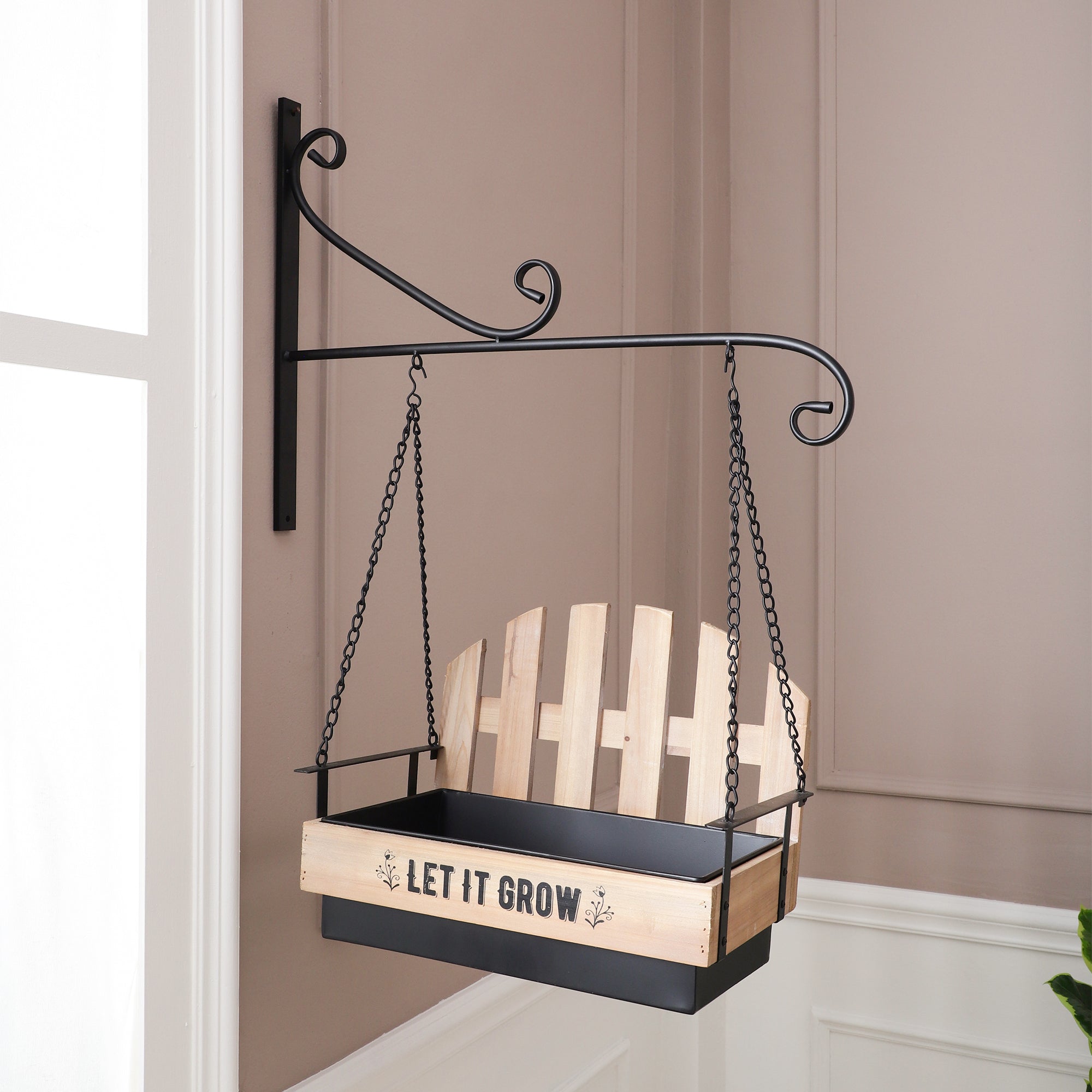 Wall Hanging Bench Planter